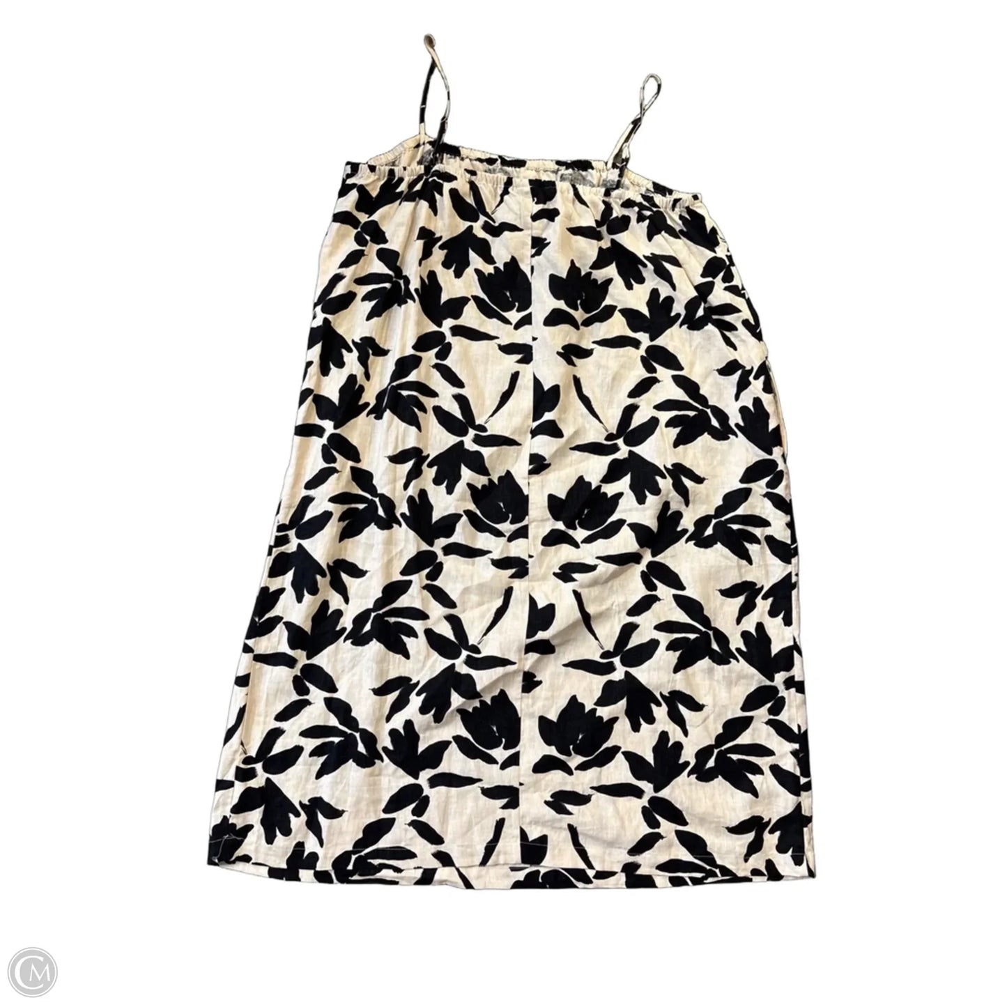 Dress Casual Maxi By A New Day In Black & Cream, Size: Xxl