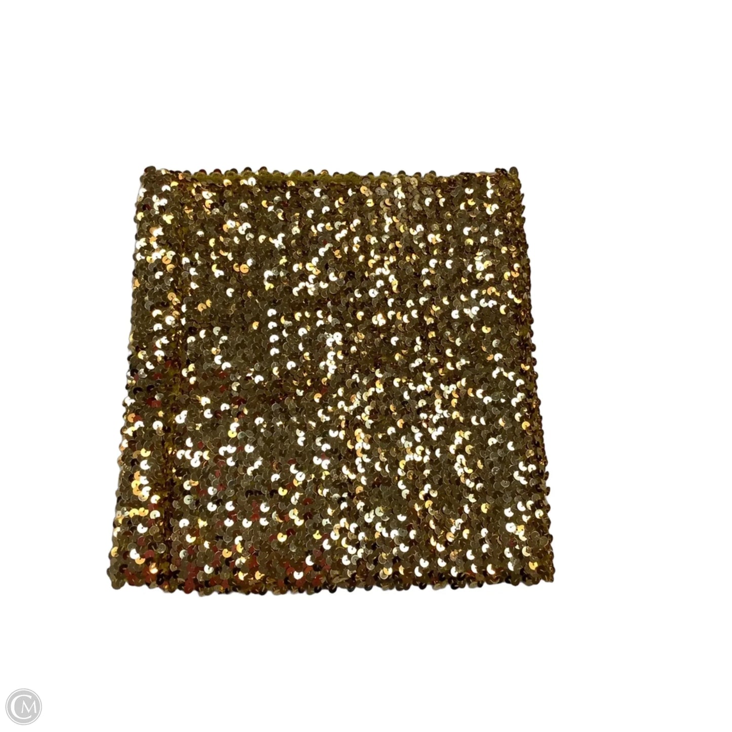 Top Sleeveless By Clothes Mentor In Gold, Size: S
