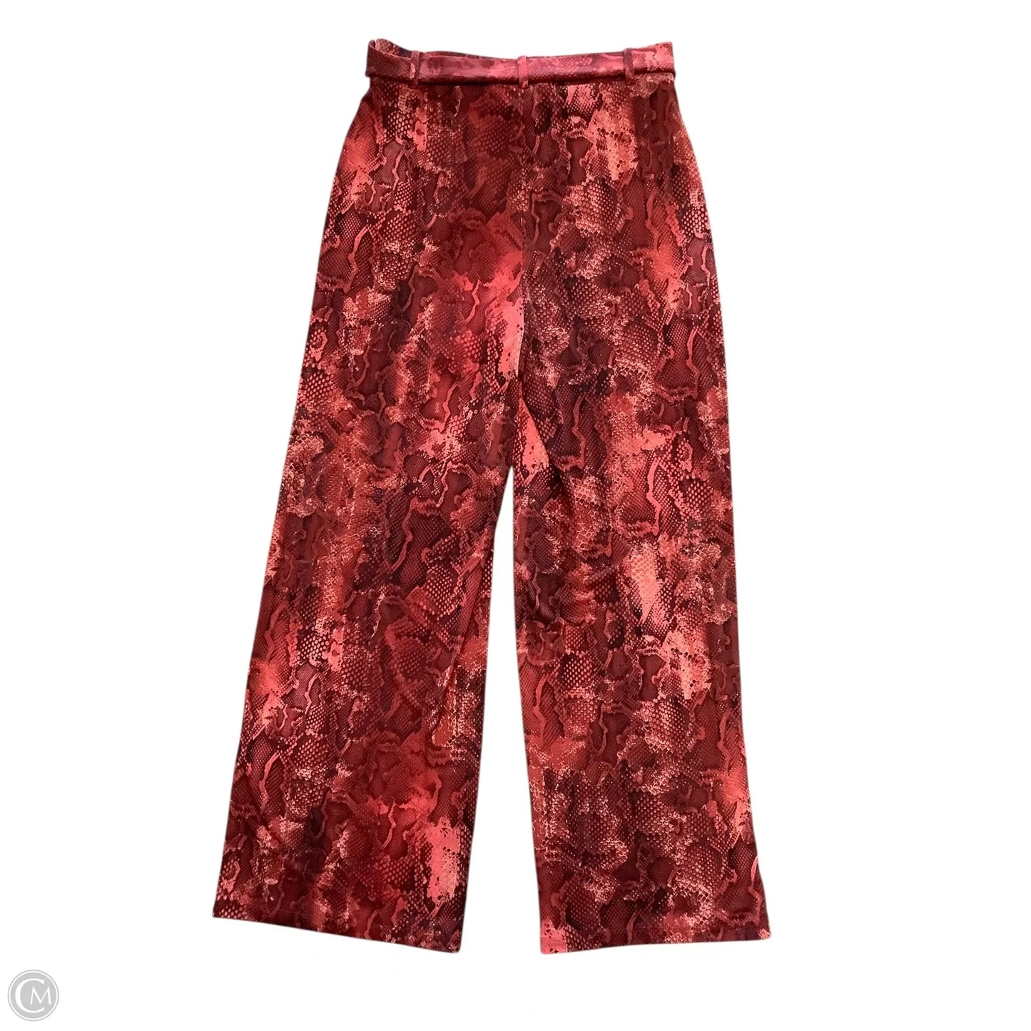 Pants Wide Leg By White House Black Market In Red, Size: Xs