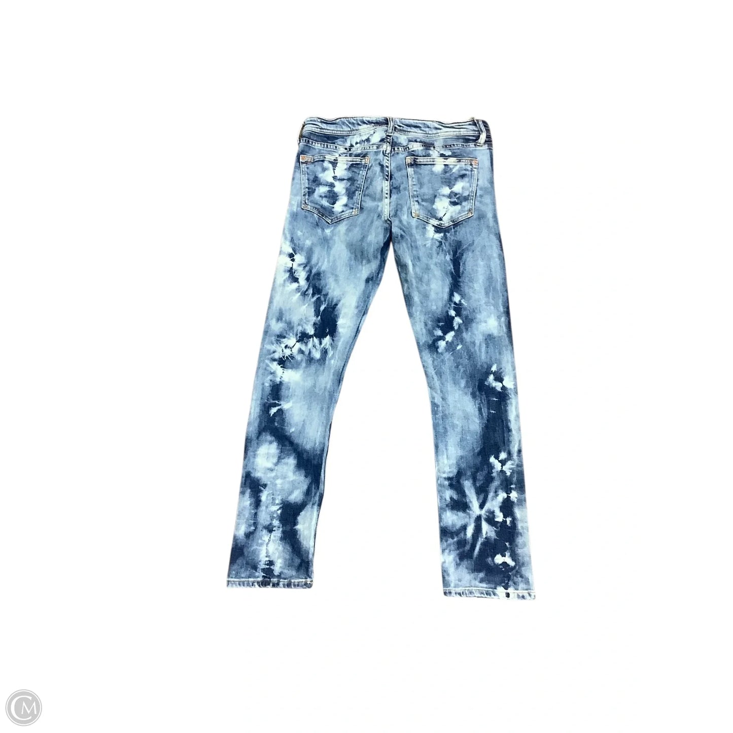 Jeans Straight By Pilcro In Blue Denim, Size: 4