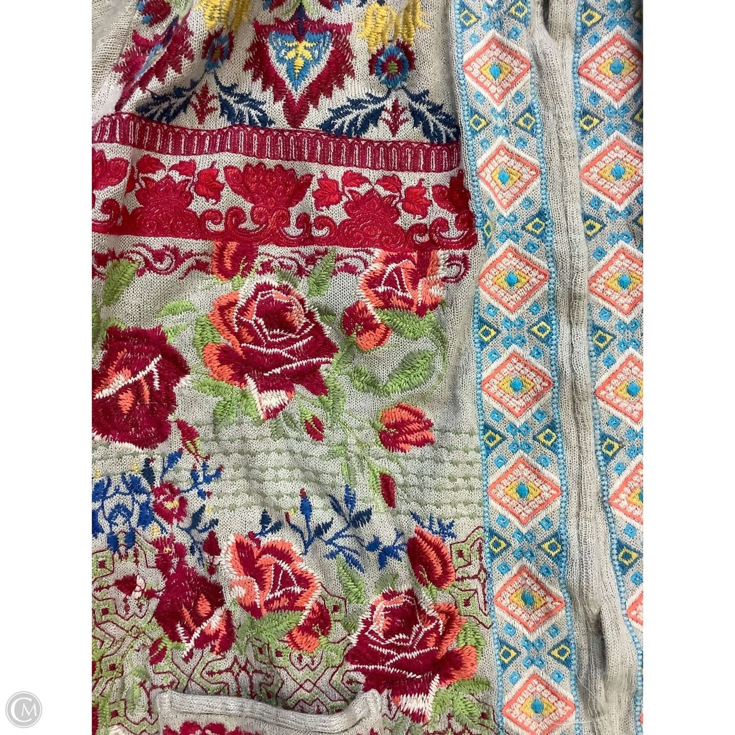 Cardigan By Johnny Was In Tan, Size: M