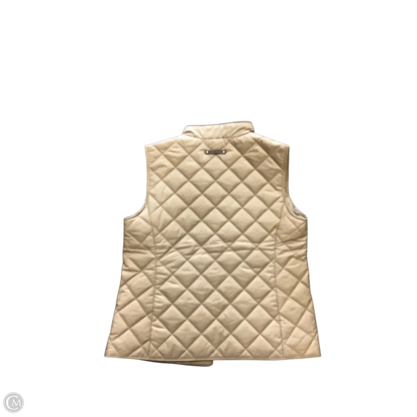 Vest Puffer & Quilted By Ralph Lauren Black Label In Gold, Size: S