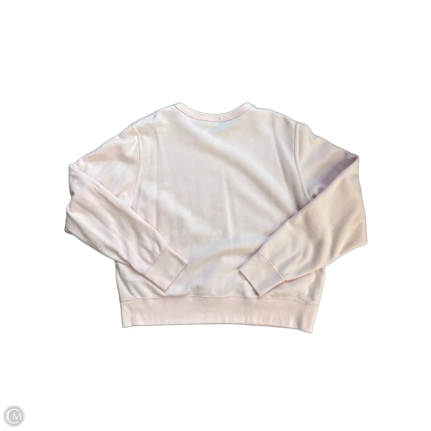 Sweatshirt Crewneck By Polo Ralph Lauren In Pink, Size: Xl