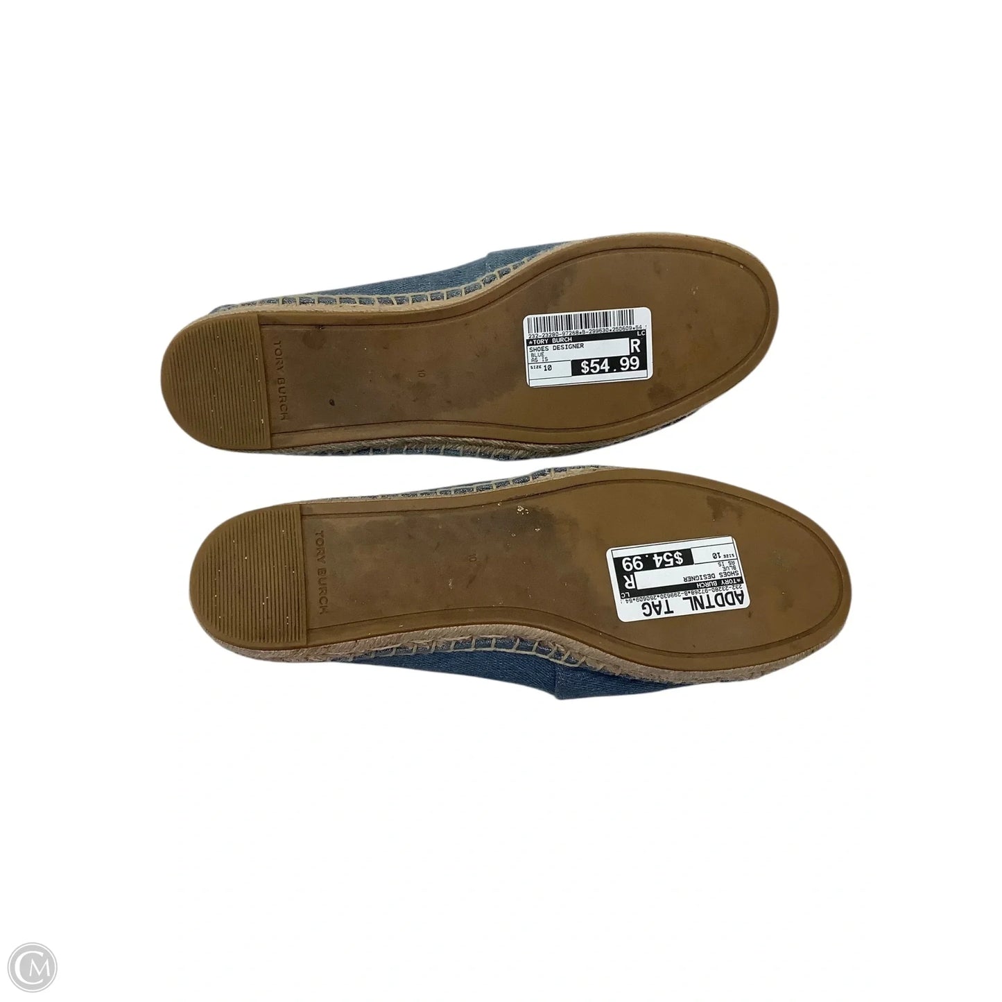 Shoes Designer By Tory Burch In Blue, Size: 10