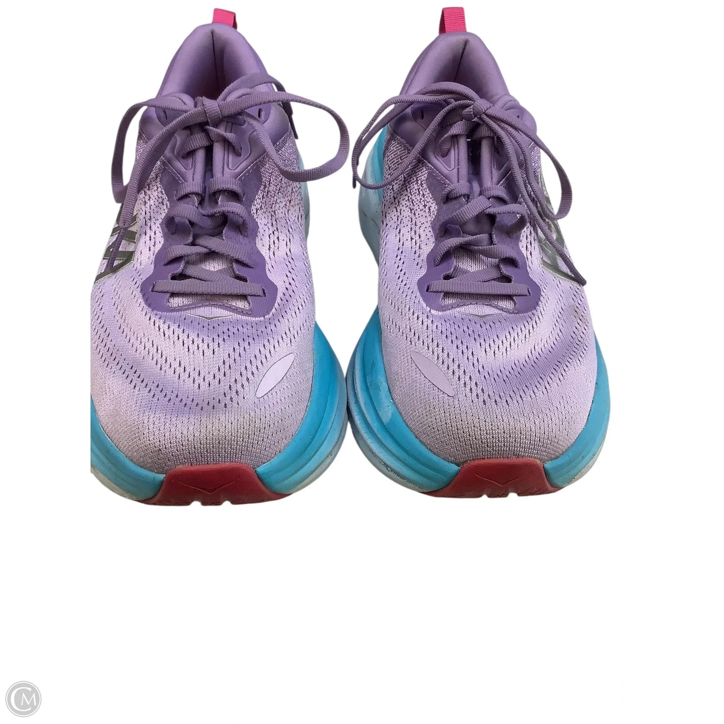 Shoes Athletic By Hoka In Blue & Purple, Size: 9