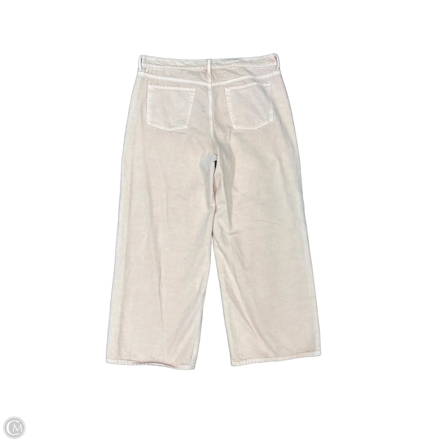 Jeans Wide Leg By Old Navy In Peach, Size: 16