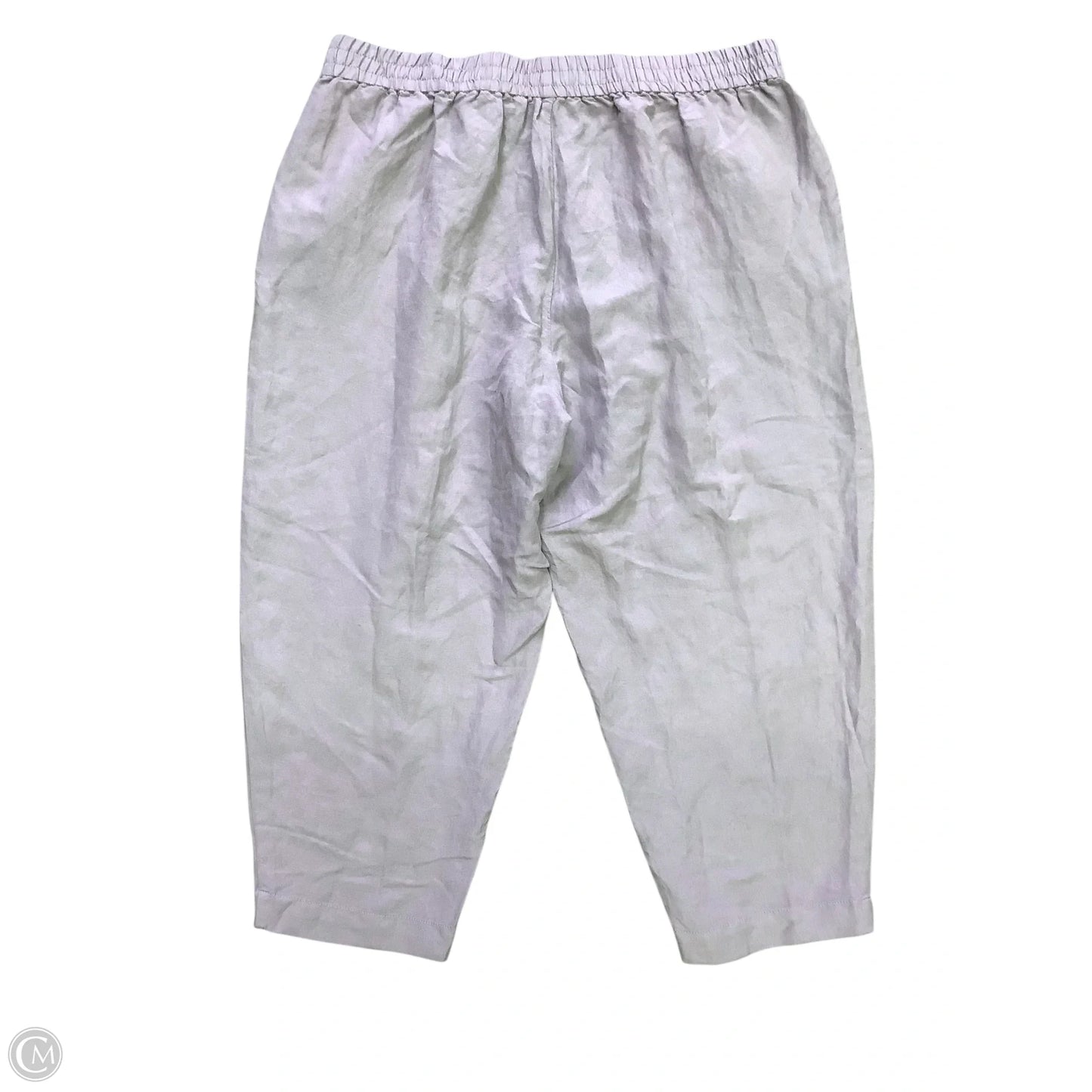 Pants Linen By Madewell In Purple, Size: 1x
