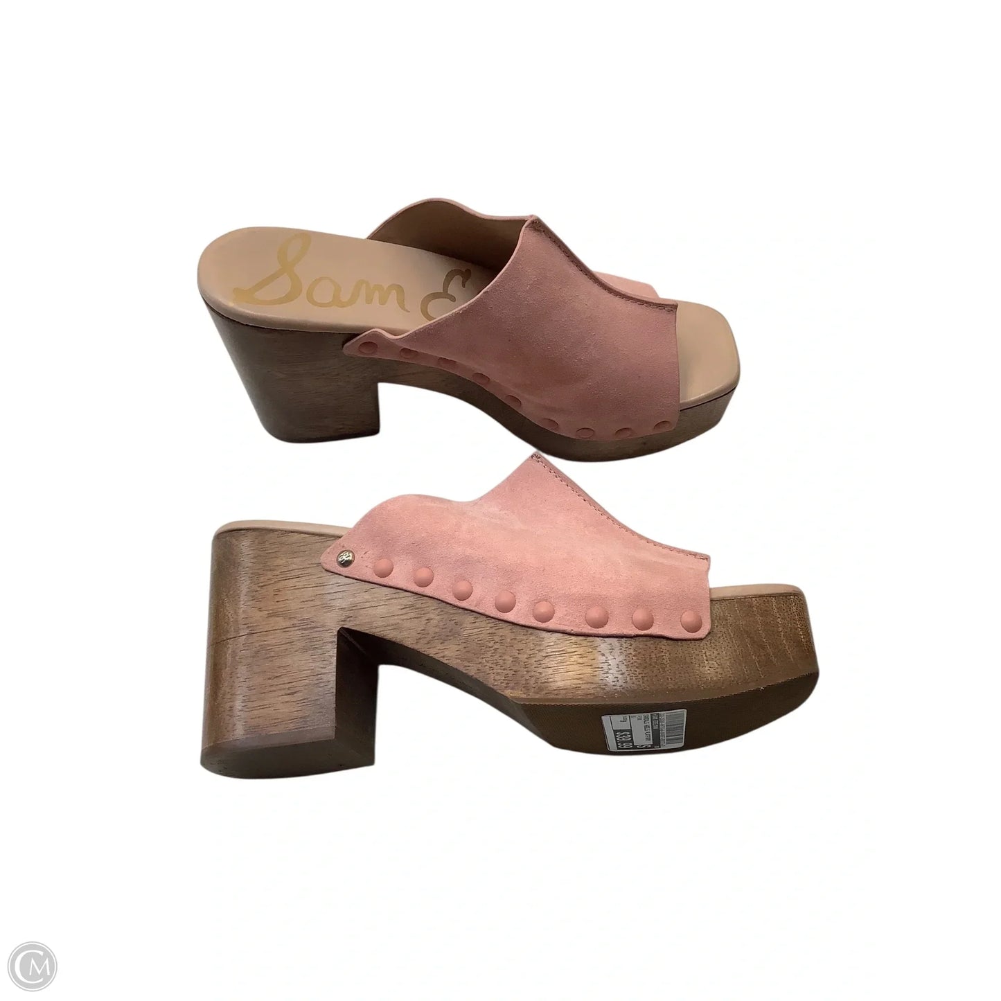 Sandals Heels Platform By Sam Edelman In Pink, Size: 9