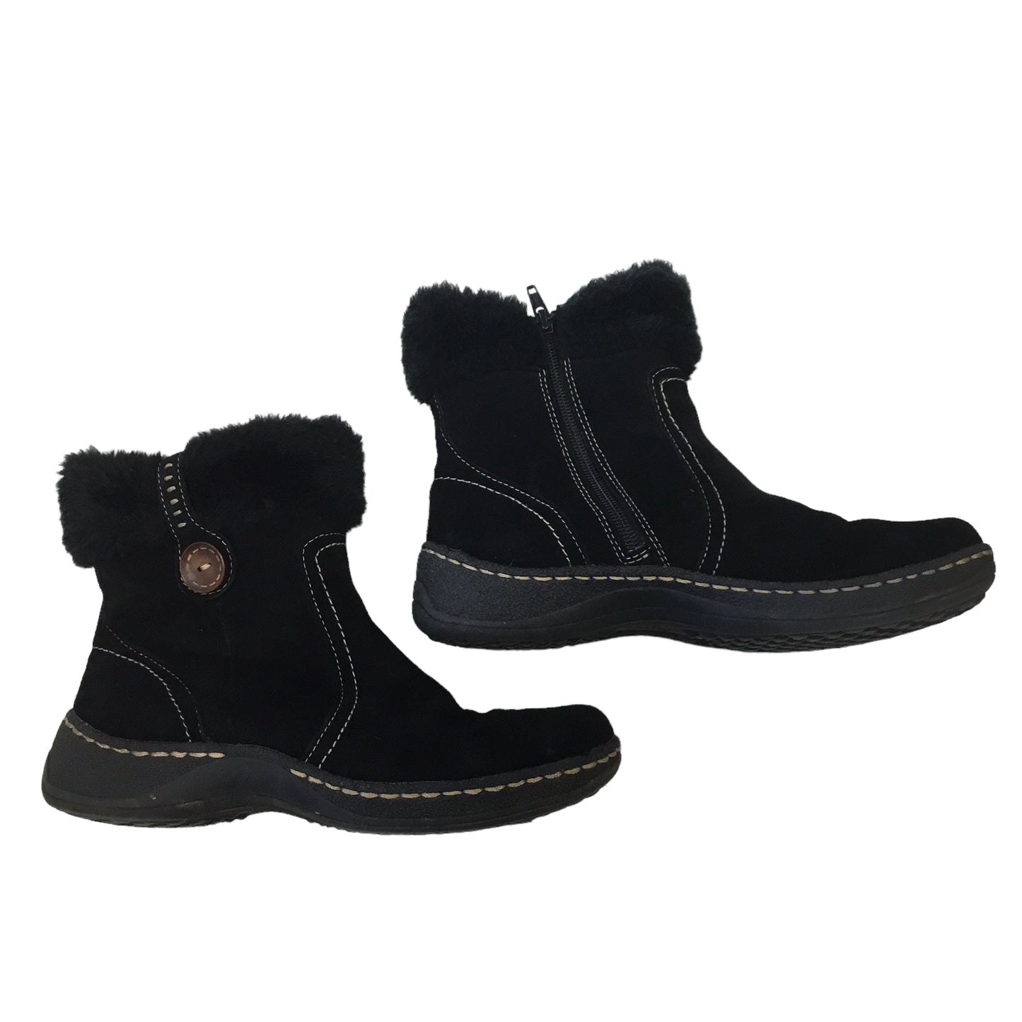 Boots Ankle Flats By Bare Traps Size: 8