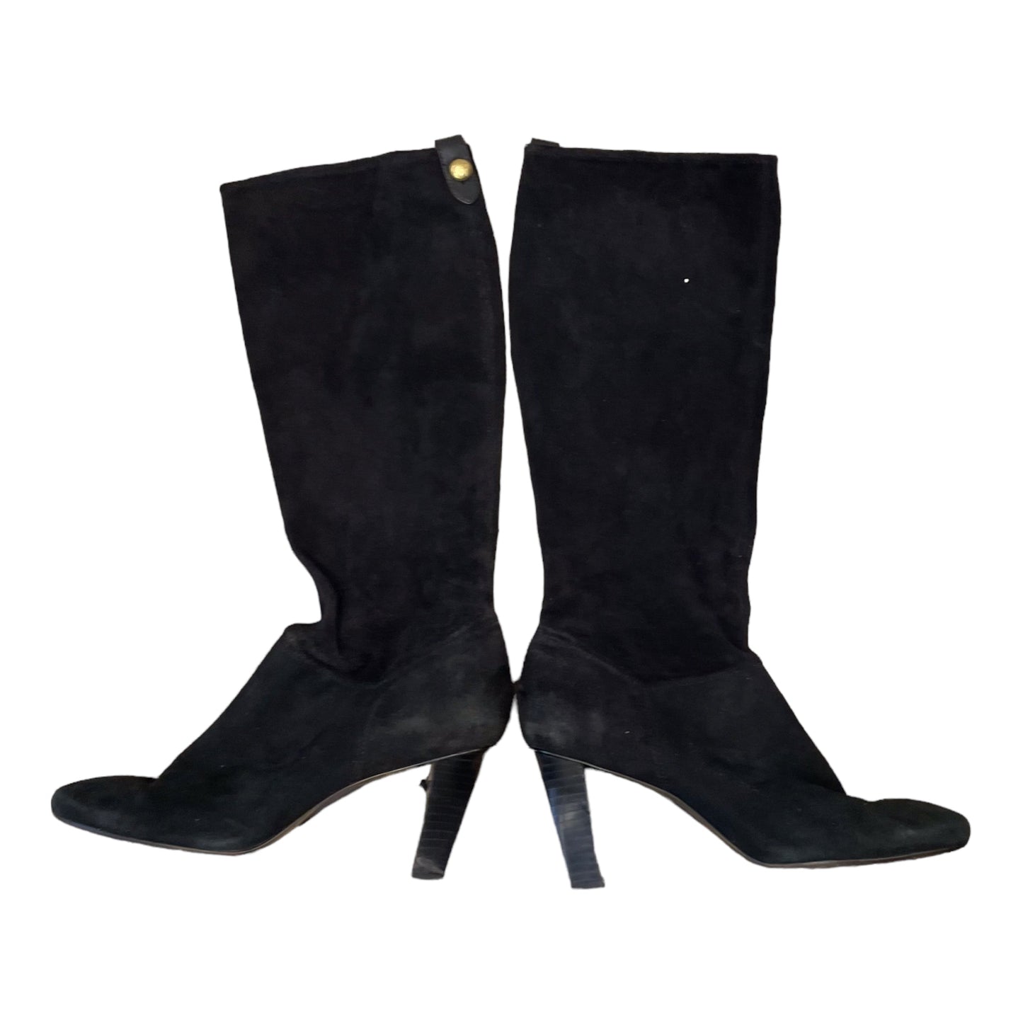 Boots Knee Heels By Coach Size: 9.5