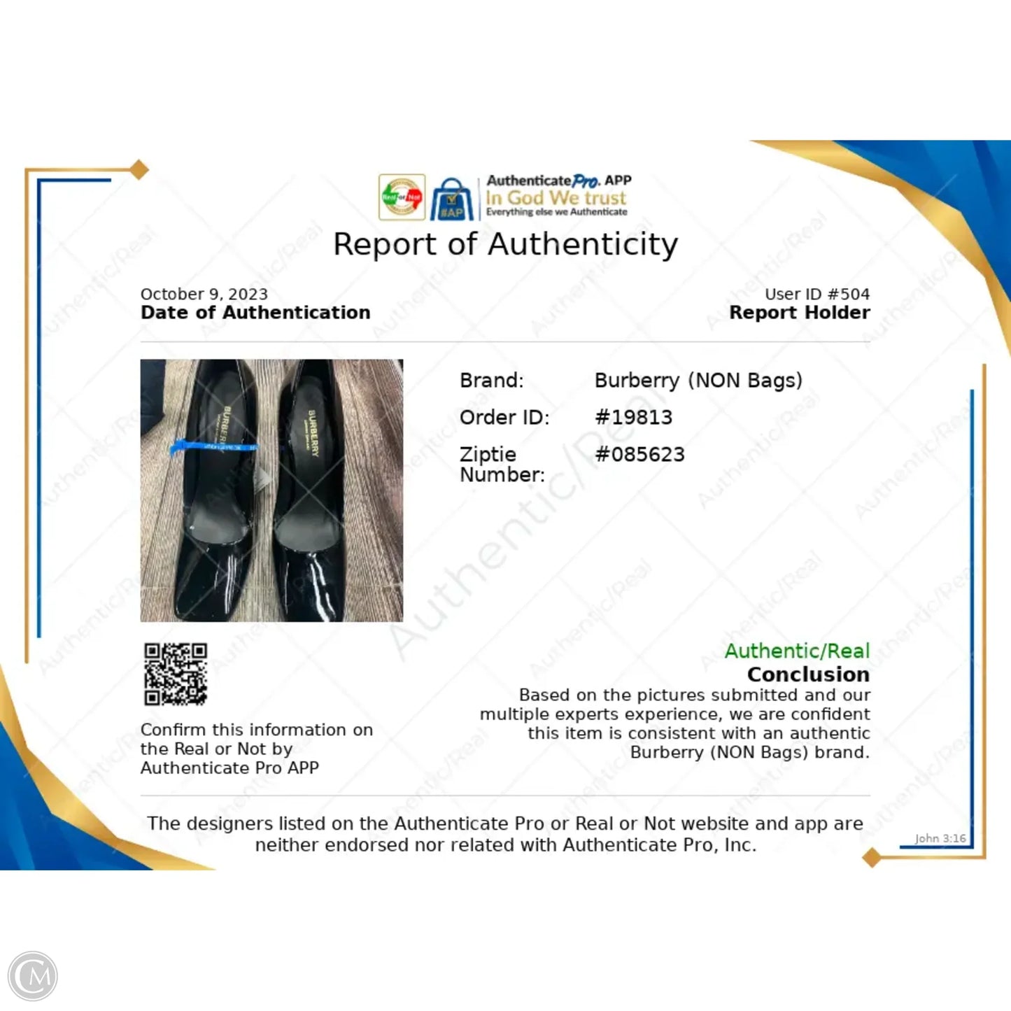 Shoes Luxury Designer By Burberry In Black, Size: 7.5