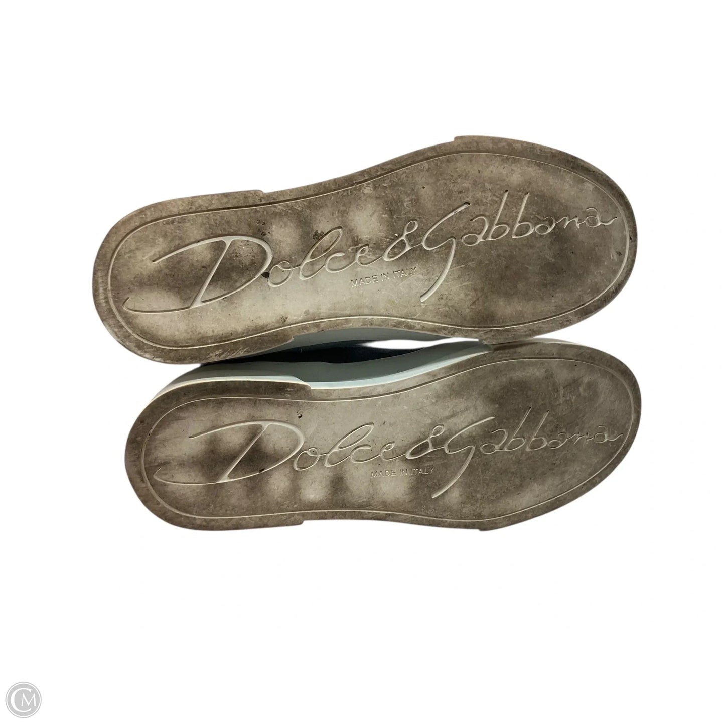 Shoes Luxury Designer By Dolce And Gabbana In Blue, Size: 9