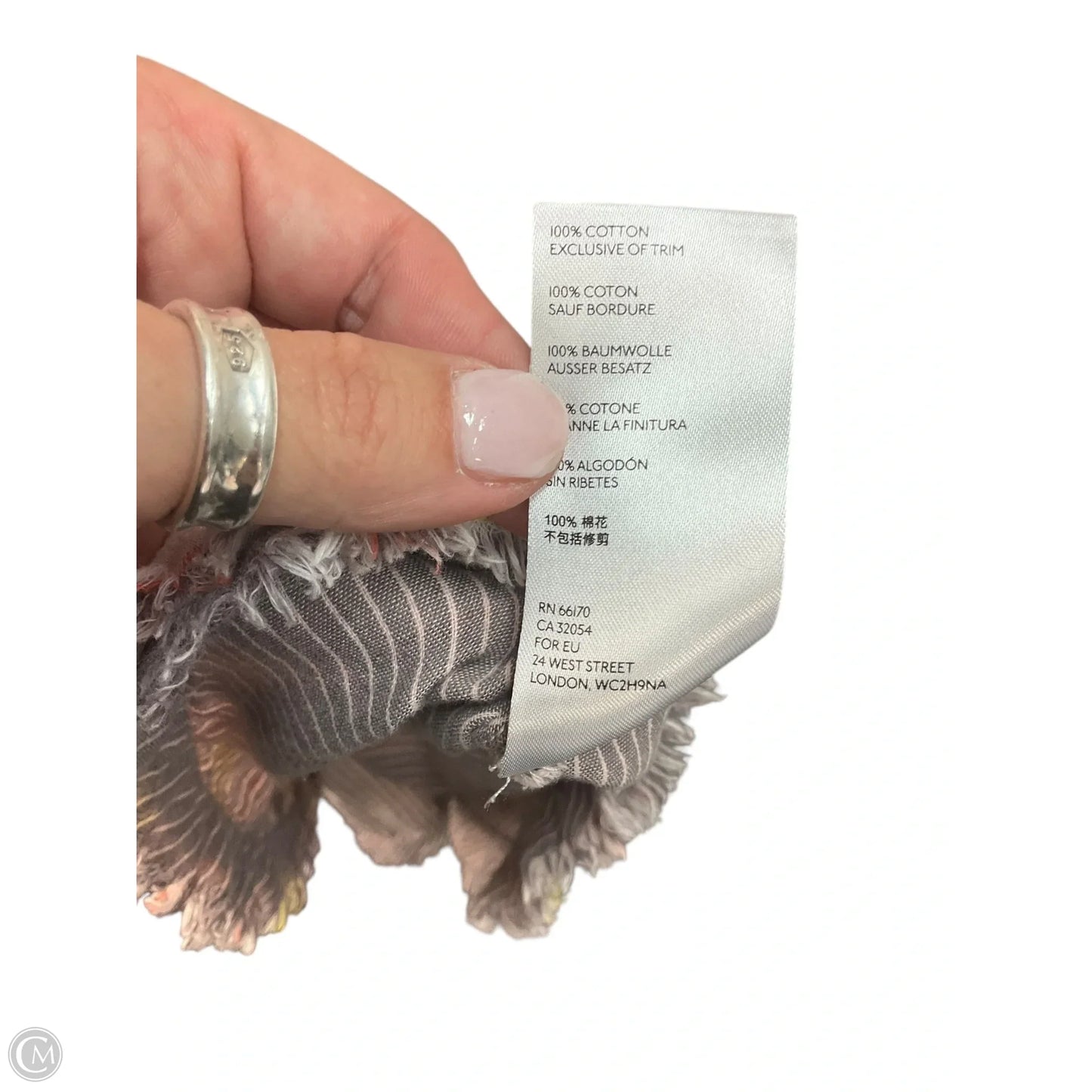 Top Long Sleeve By We The Free In Plaid Pattern, Size: L