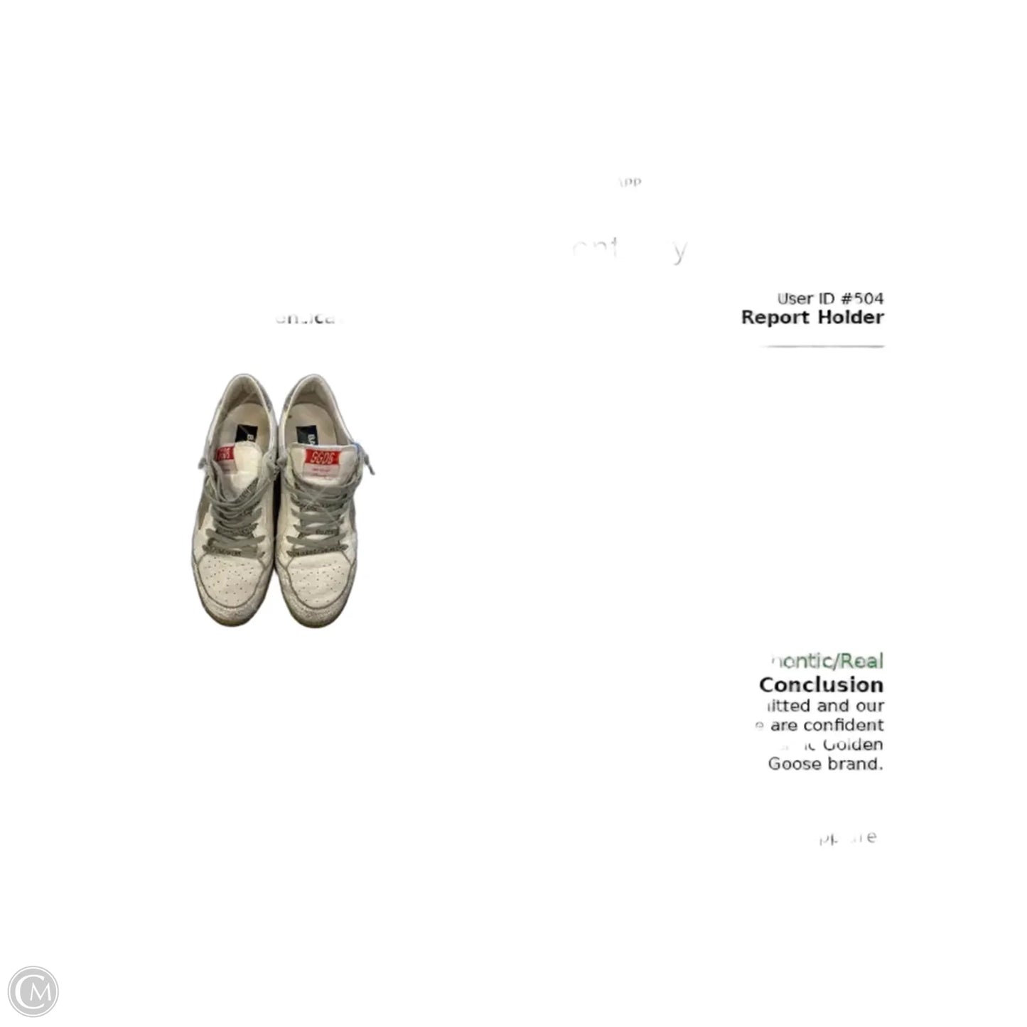 Shoes Luxury Designer By Golden Goose In Cream, Size: 11