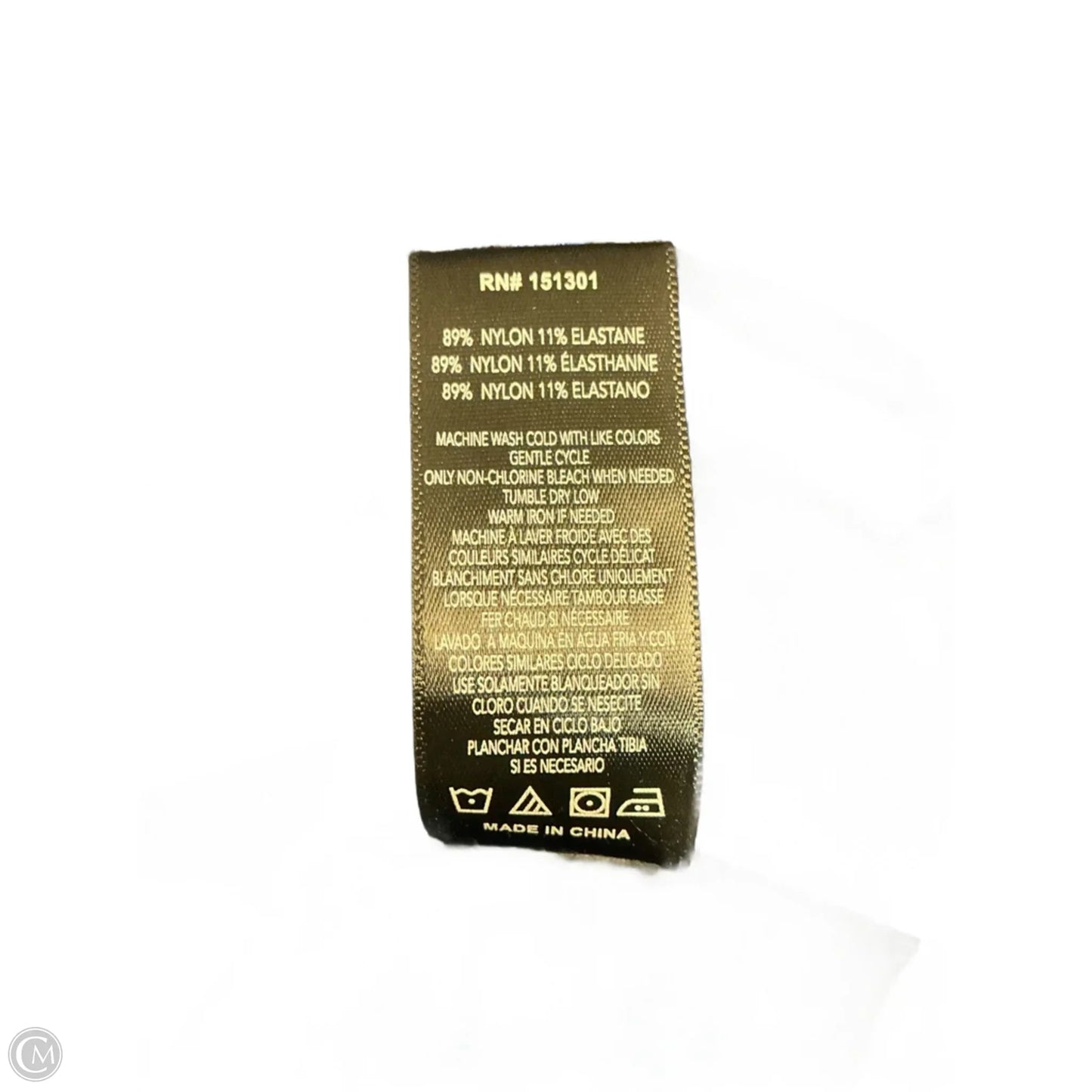 Dress Casual Midi By Good American In Striped Pattern, Size: M