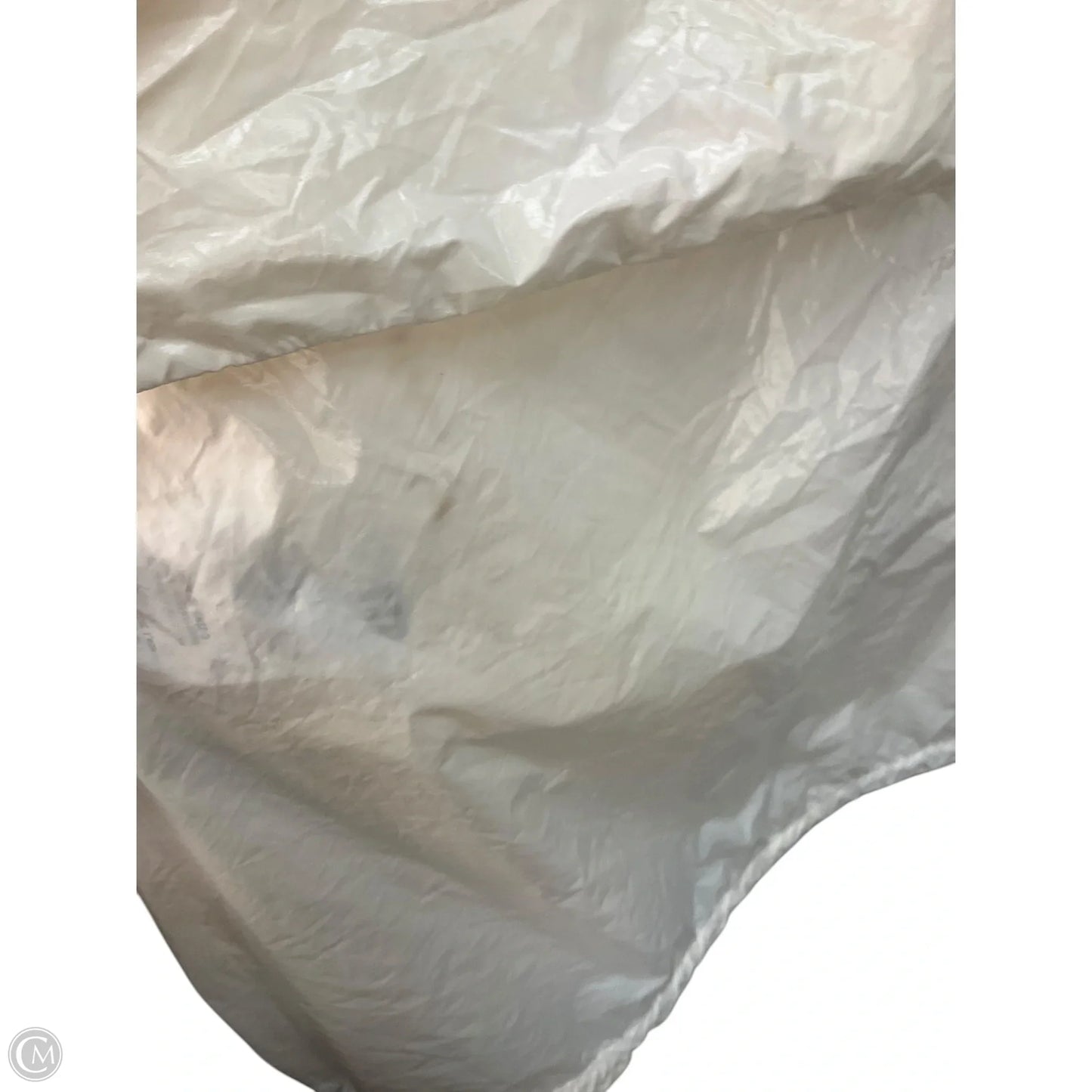 Jacket Luxury Designer By Moncler In White, Size: S