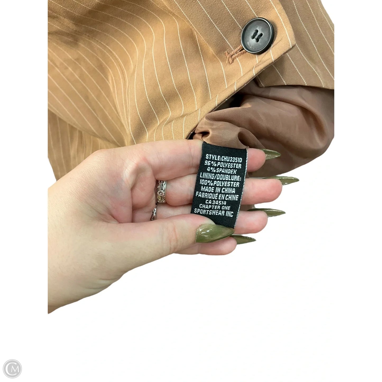 Vest Other By Nicole Miller In Brown, Size: M