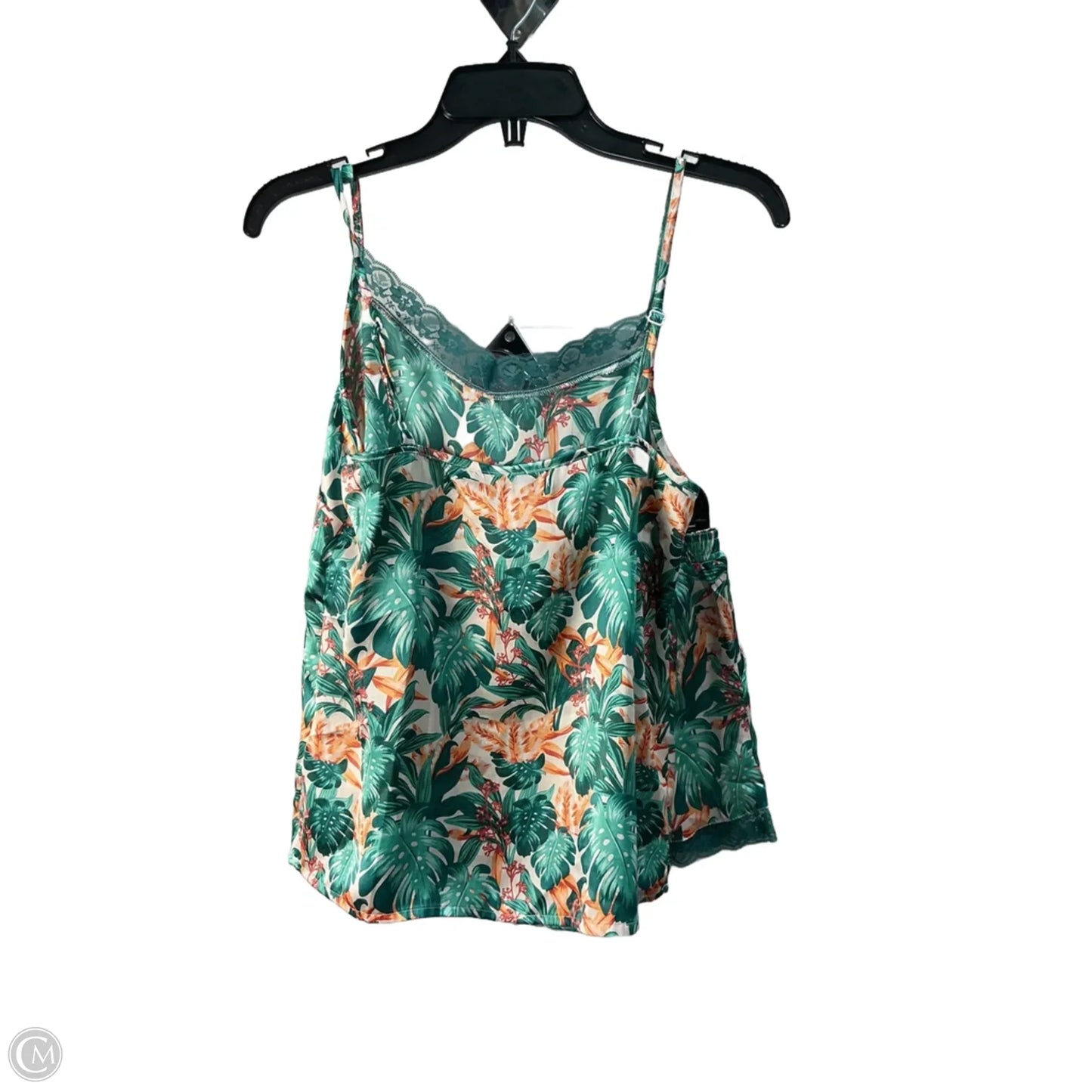 Pajamas 2pc By Clothes Mentor In Green, Size: S