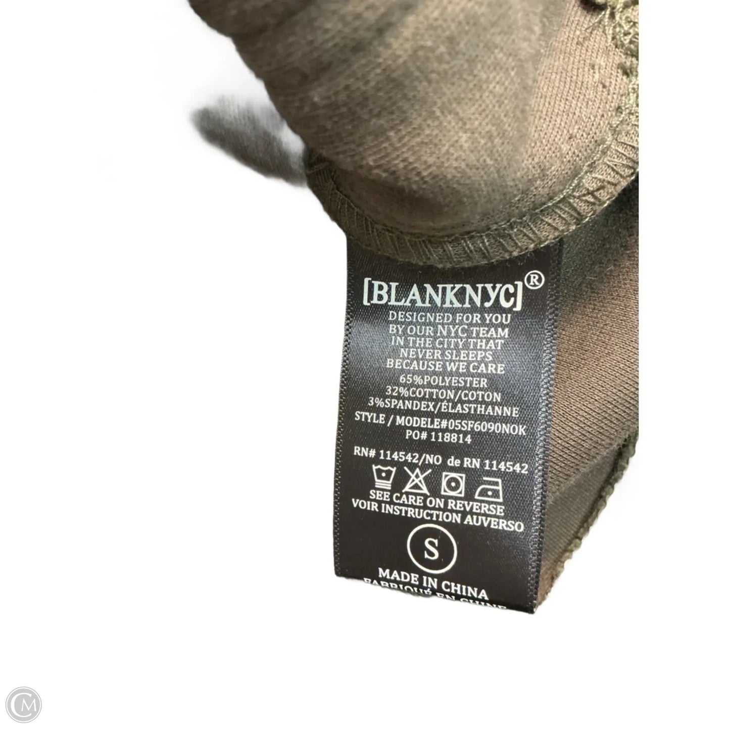 Jacket Fleece By Blanknyc In Green, Size: S