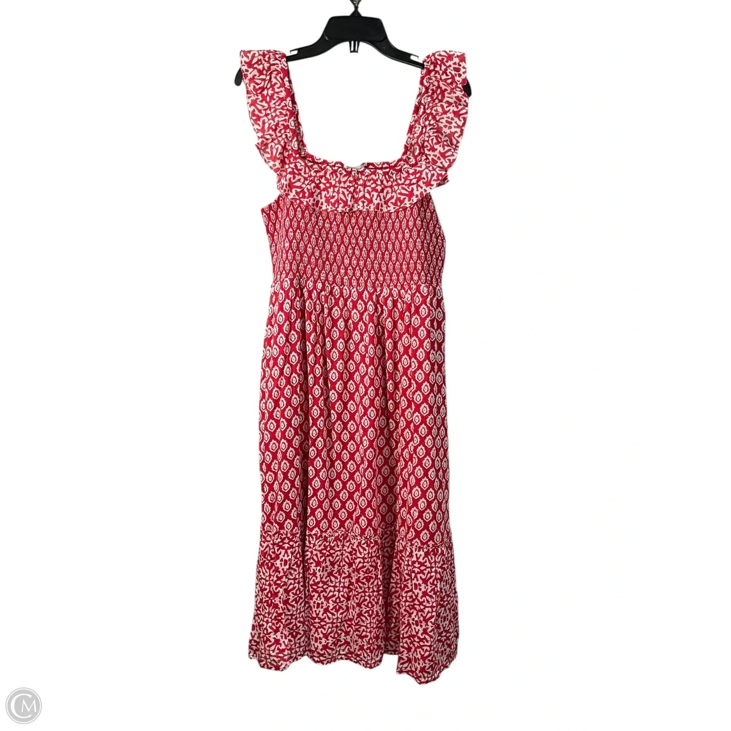 Dress Casual Maxi By Vineyard Vines In Red, Size: M