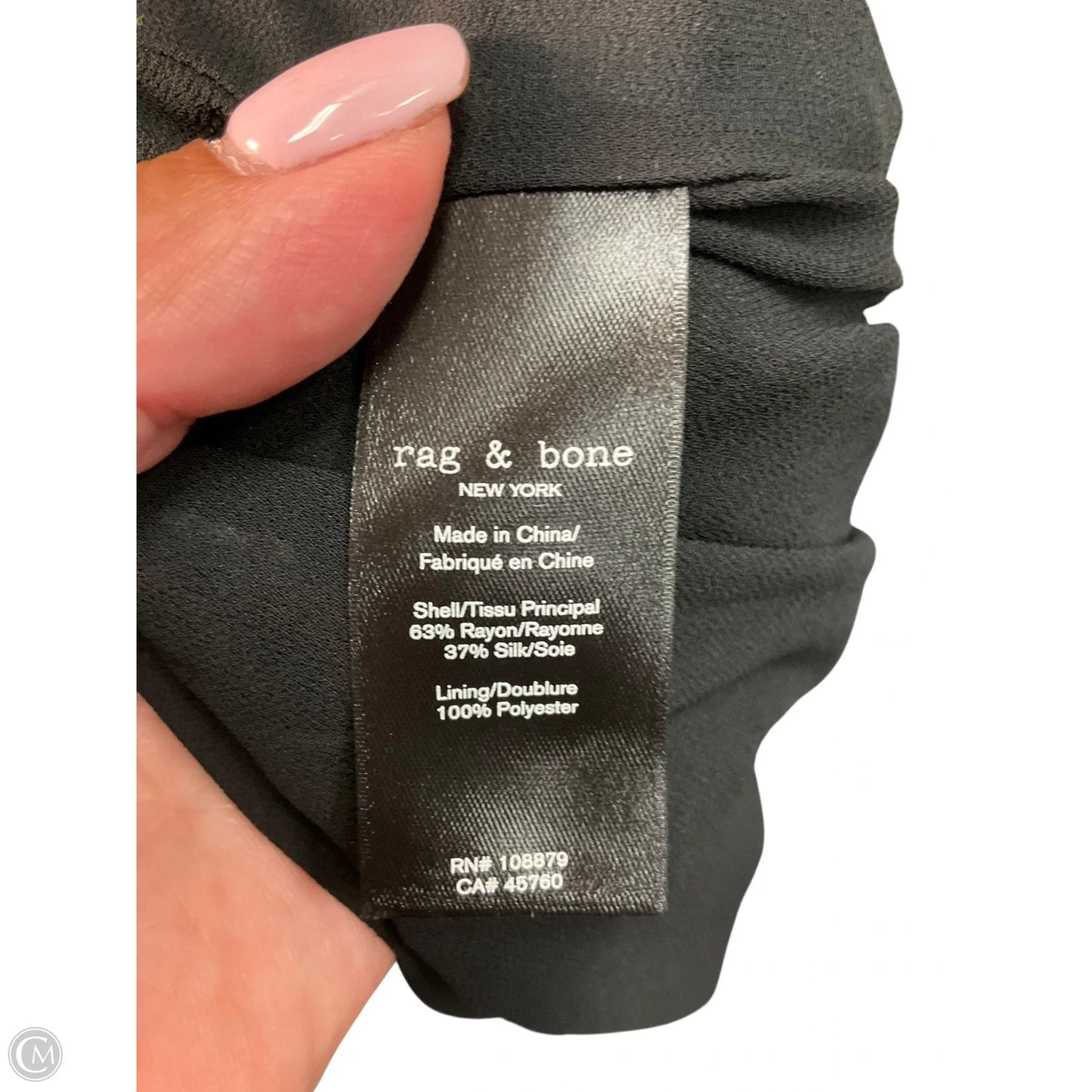 Dress Casual Midi By Rag And Bone In Red, Size: 4