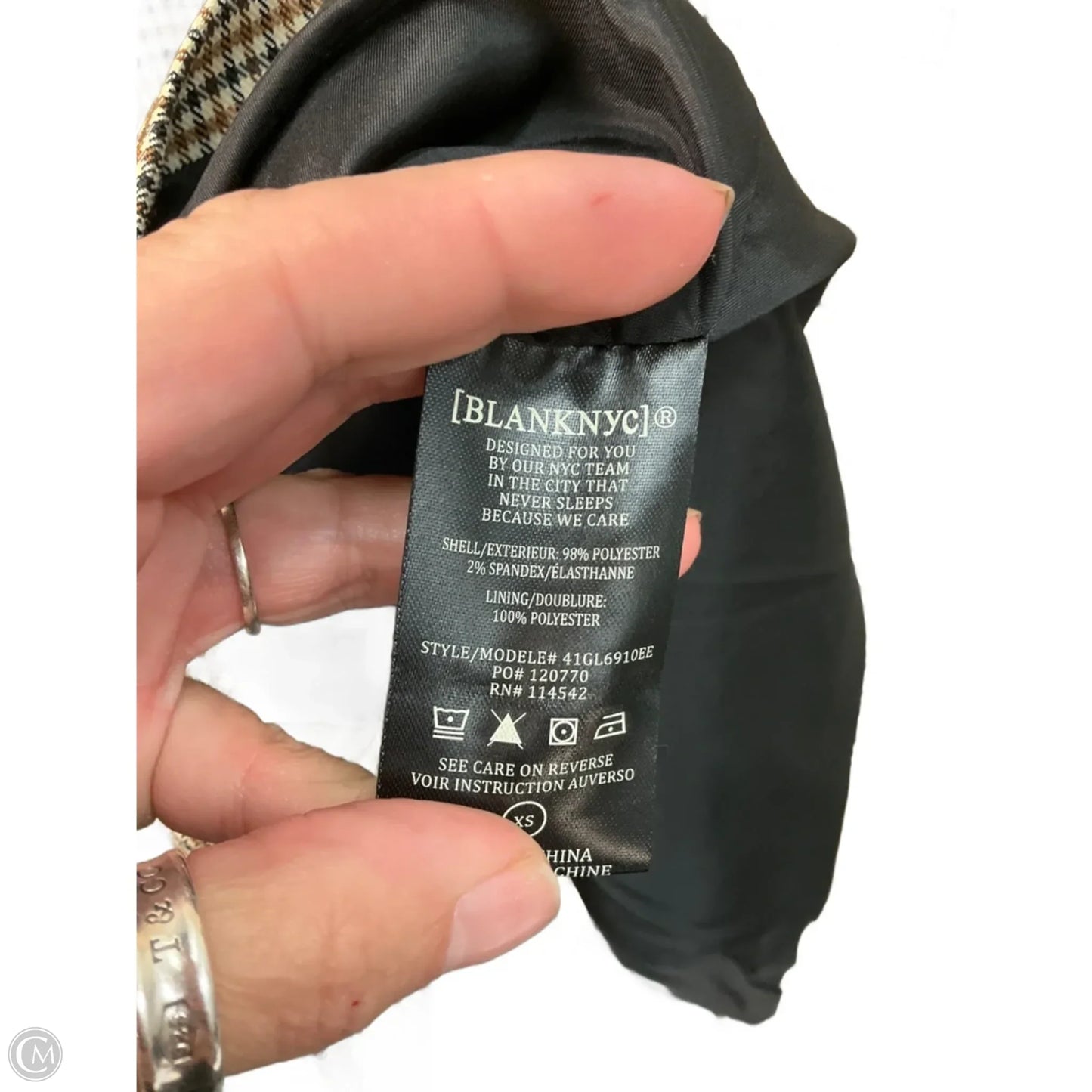 Blazer By Blanknyc In Yellow, Size: Xs