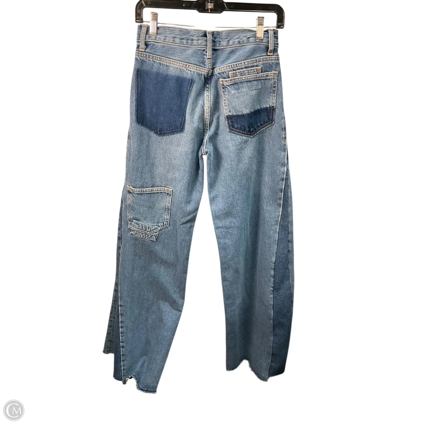 Jeans Flared By Zara In Blue, Size: 2