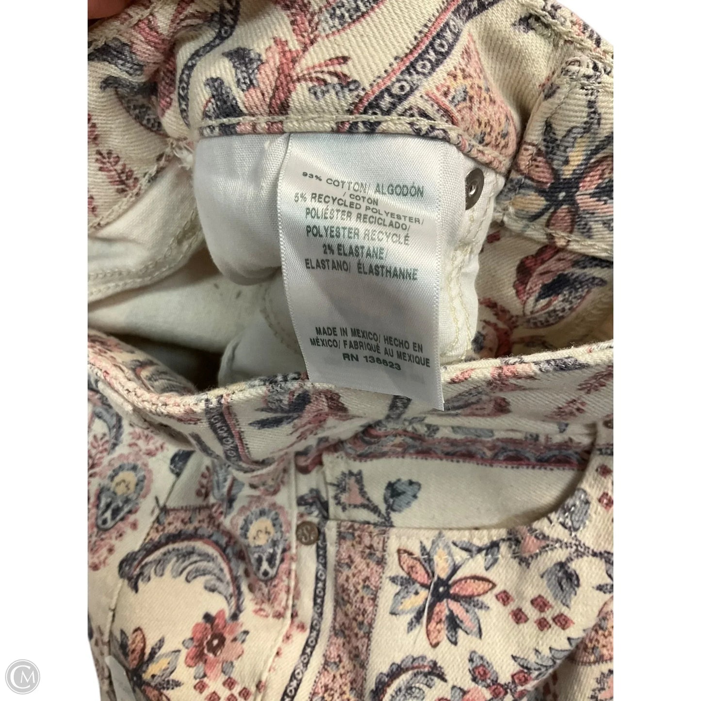 Jeans Flared By Shyanne In Cream, Size: 6