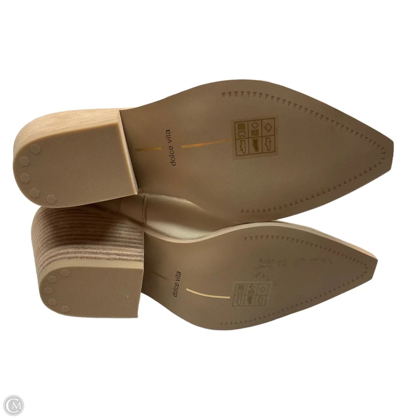 Boots Western By Dolce Vita In Cream, Size: 6