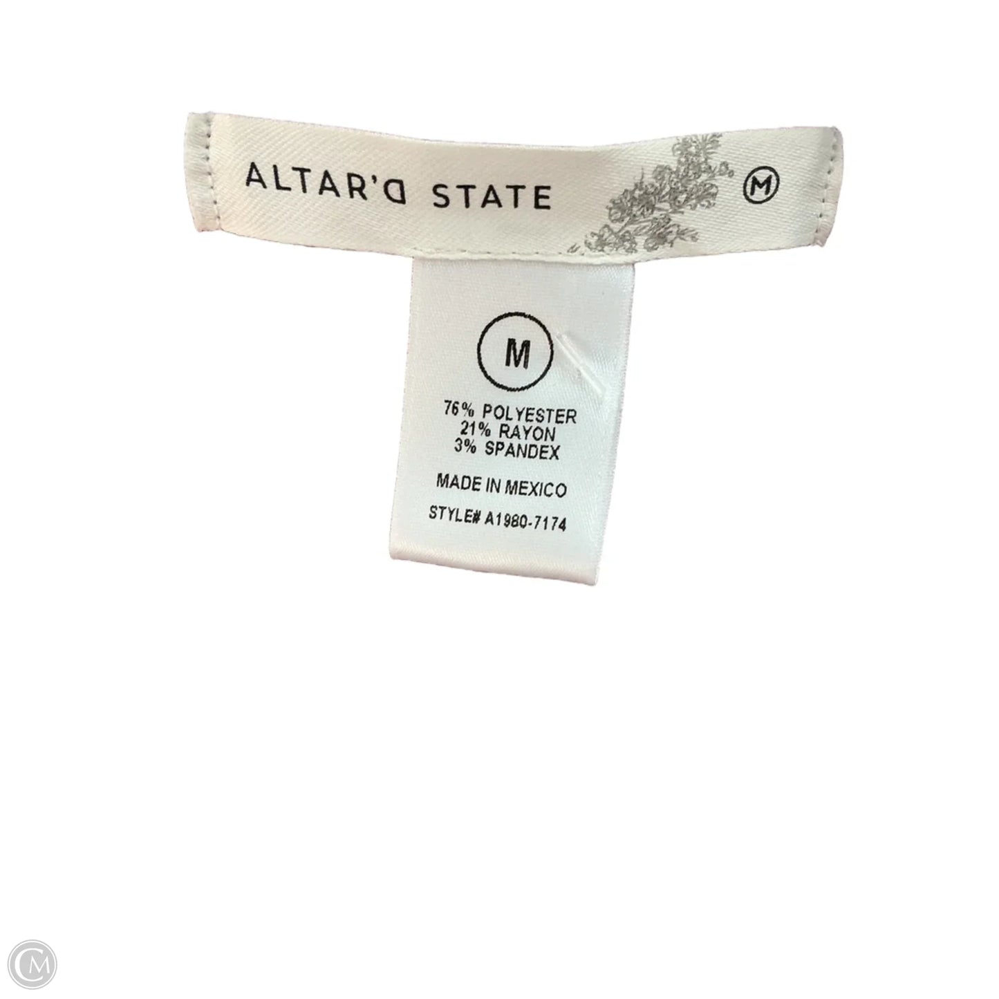 Top Long Sleeve By Altard State In Pink, Size: M