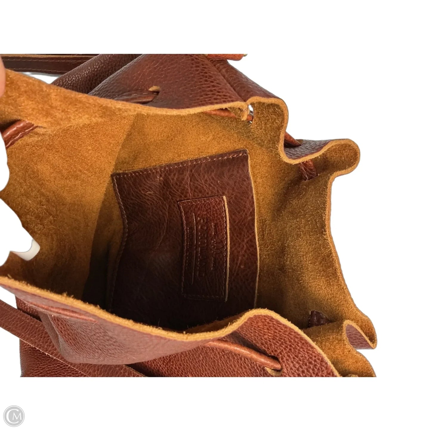 Crossbody Leather By Portland Leather, Size: Medium