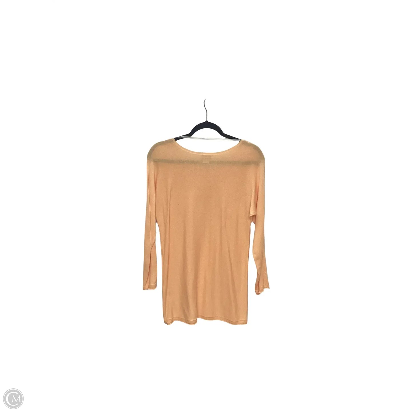 Top Long Sleeve By Chicos In Orange, Size: 0