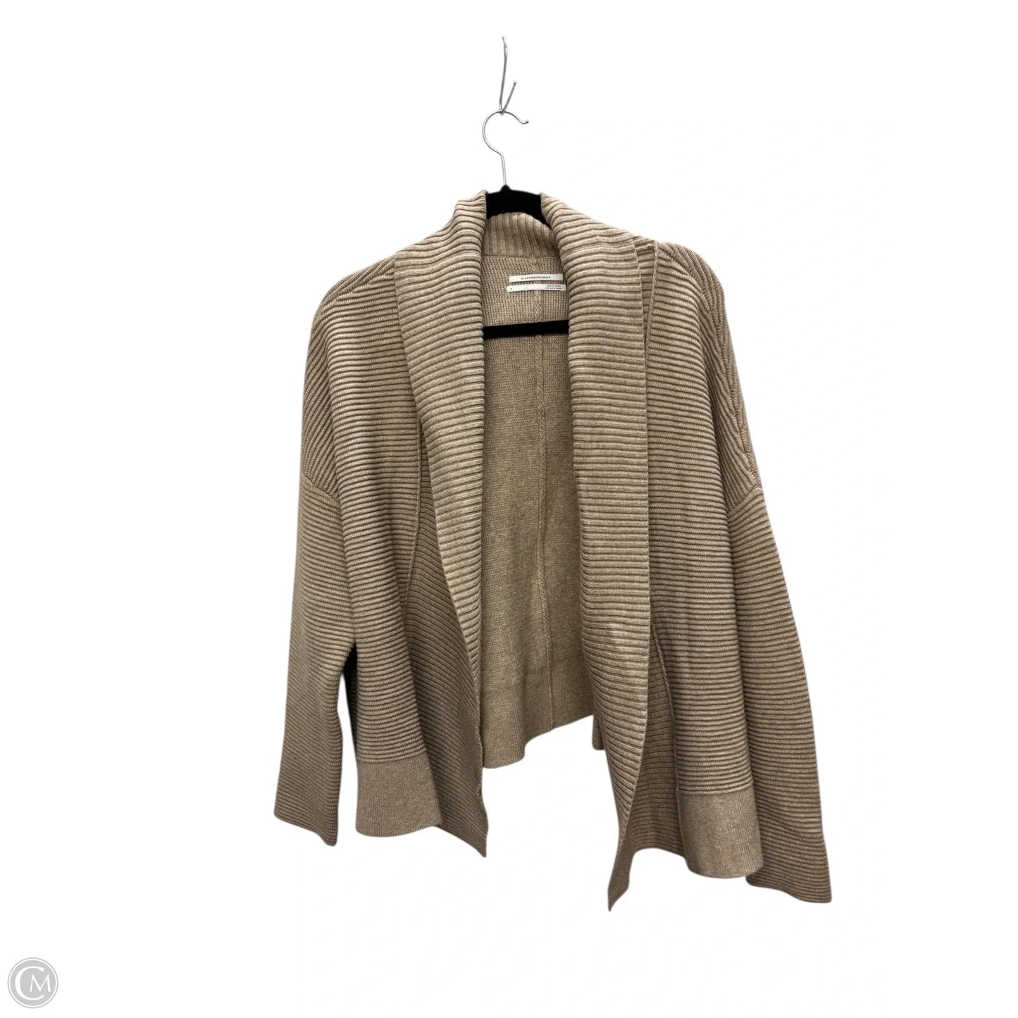 Sweater Cardigan By Anthropologie In Brown, Size: L