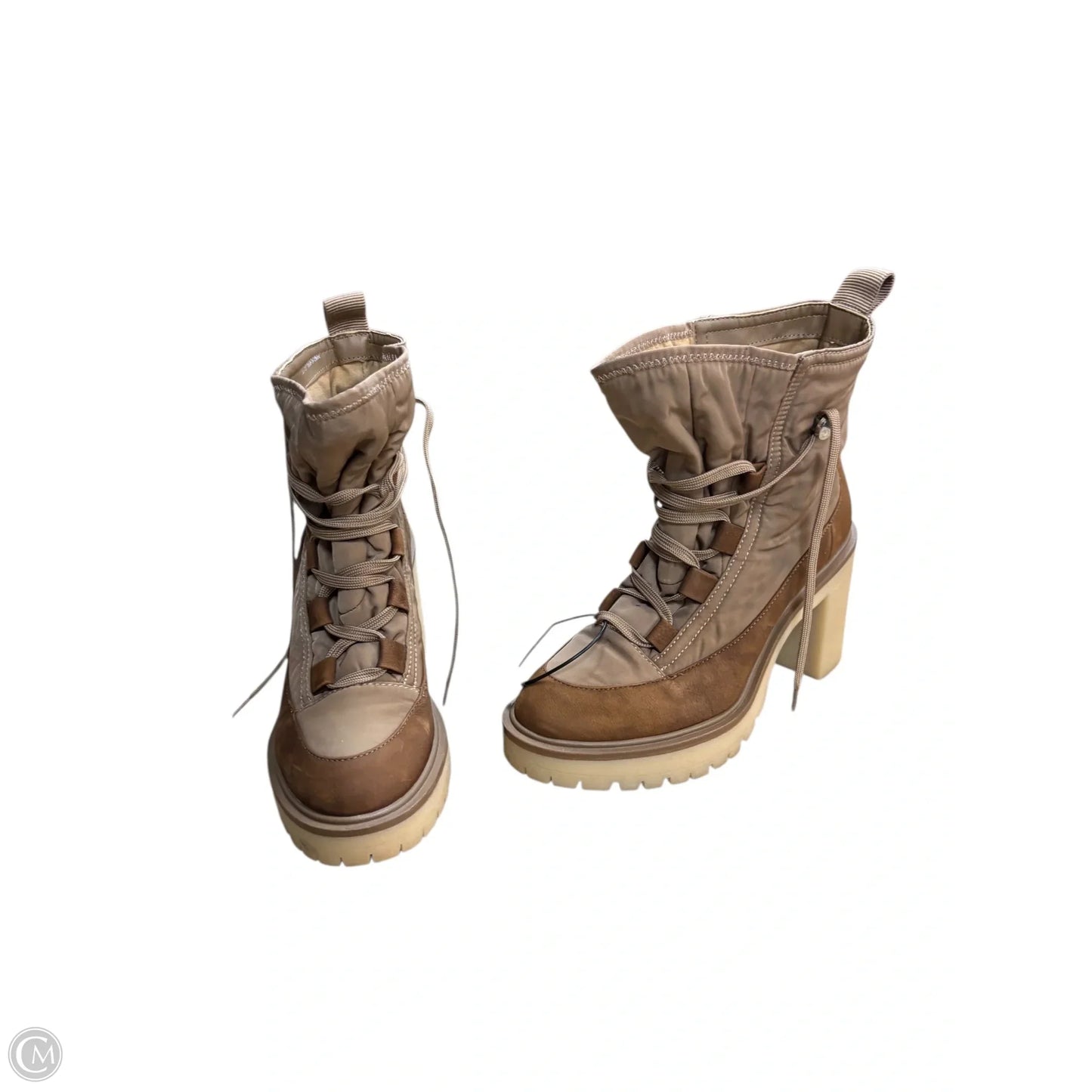 Boots Ankle Heels By Dolce Vita In Brown, Size: 7.5