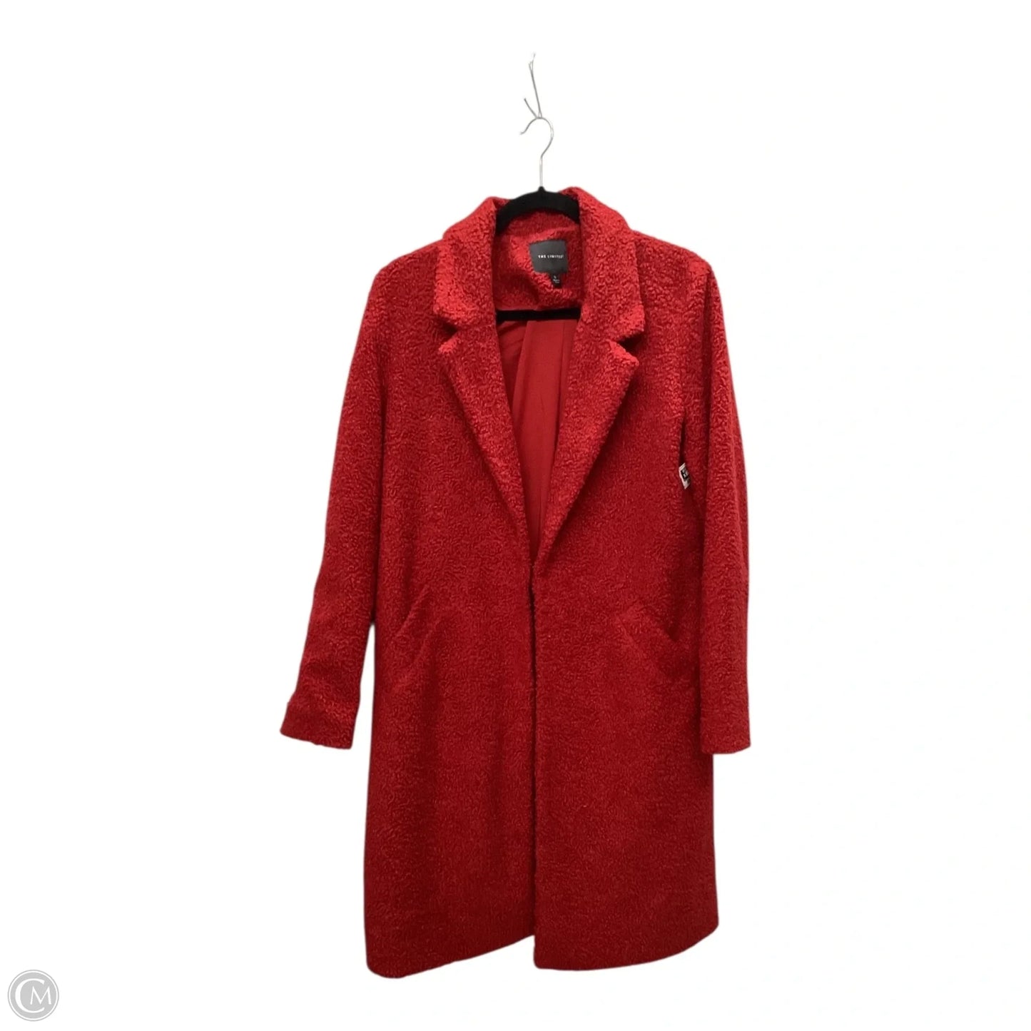 Coat Peacoat By Clothes Mentor In Red, Size: S
