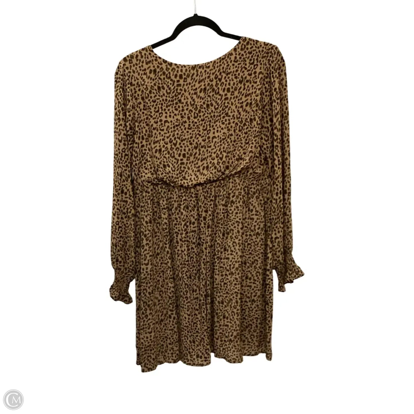 Dress Casual Short By Kori America In Animal Print, Size: S