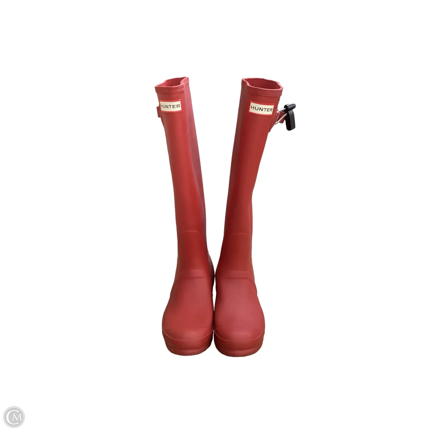 Boots Rain By Hunter In Red, Size: 8