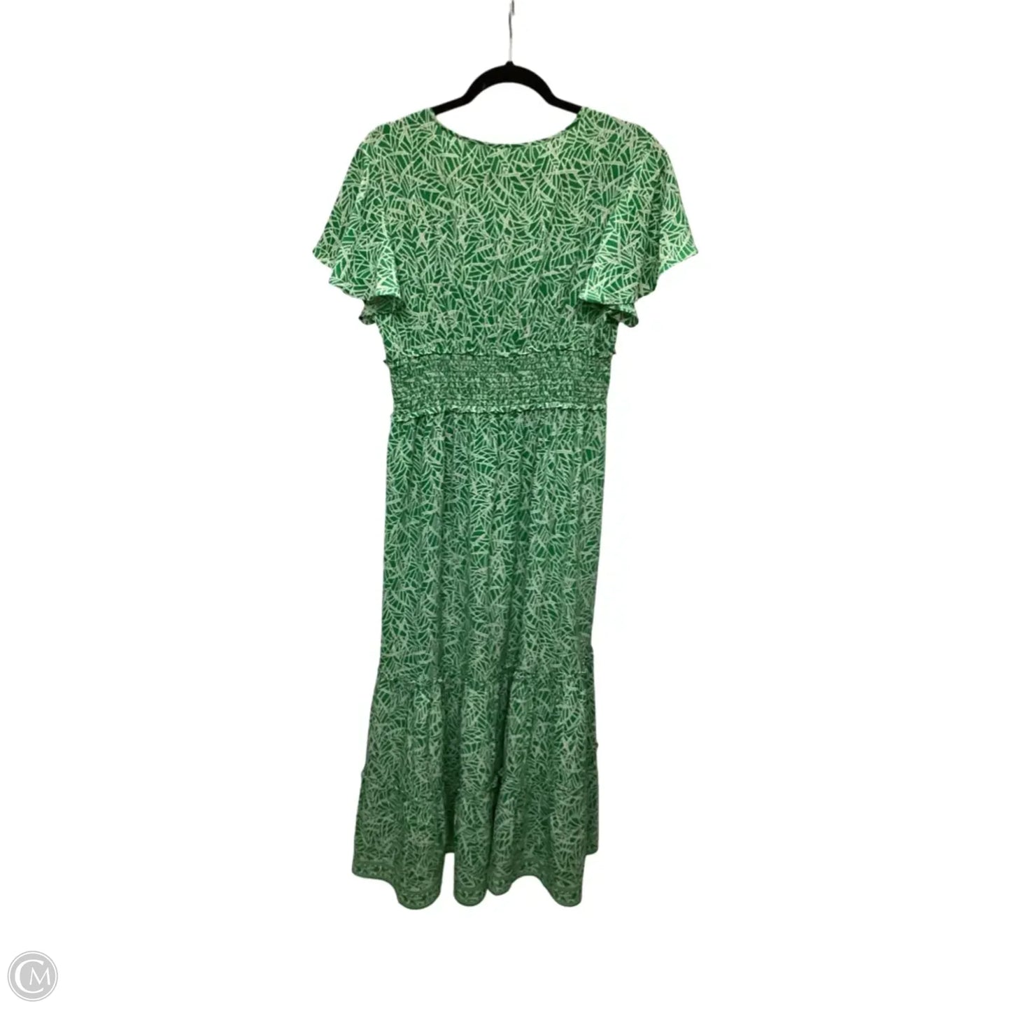 Dress Casual Midi By Max Studio In Green, Size: Lp