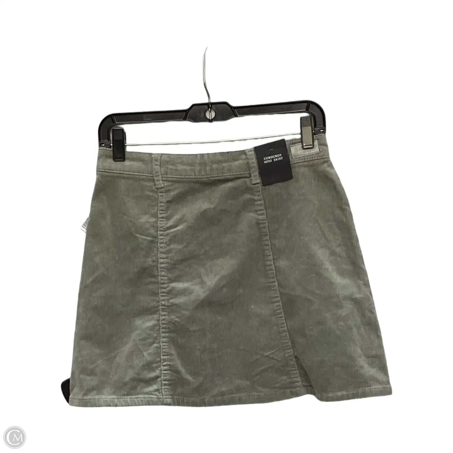 Skirt Mini & Short By Black Label In Green, Size: M