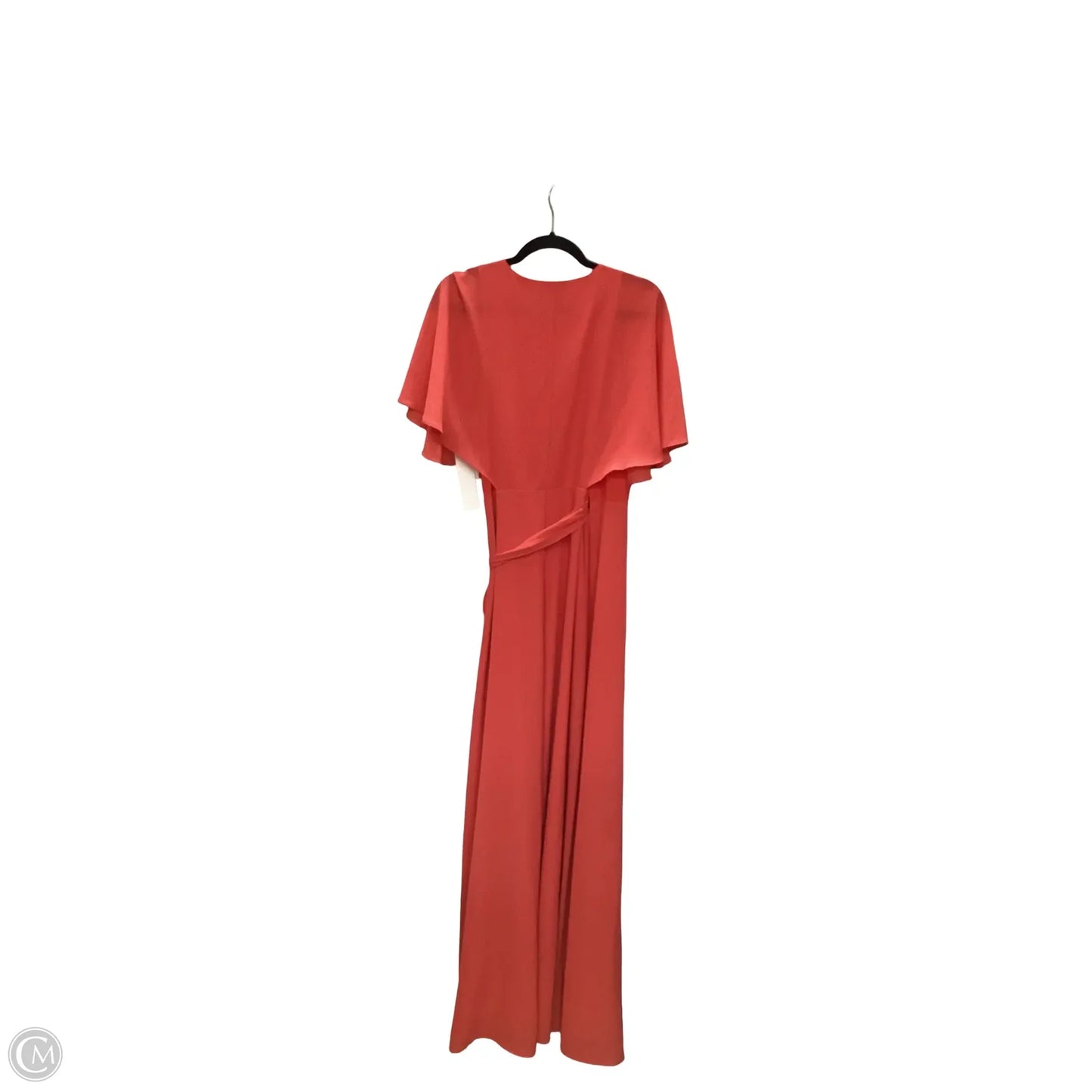 Dress Designer By Halston In Orange, Size: L