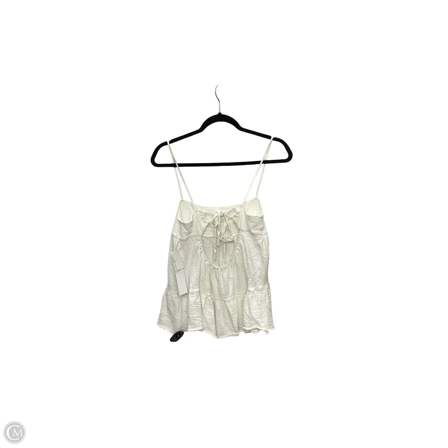Blouse Sleeveless By Urban Outfitters In White, Size: M