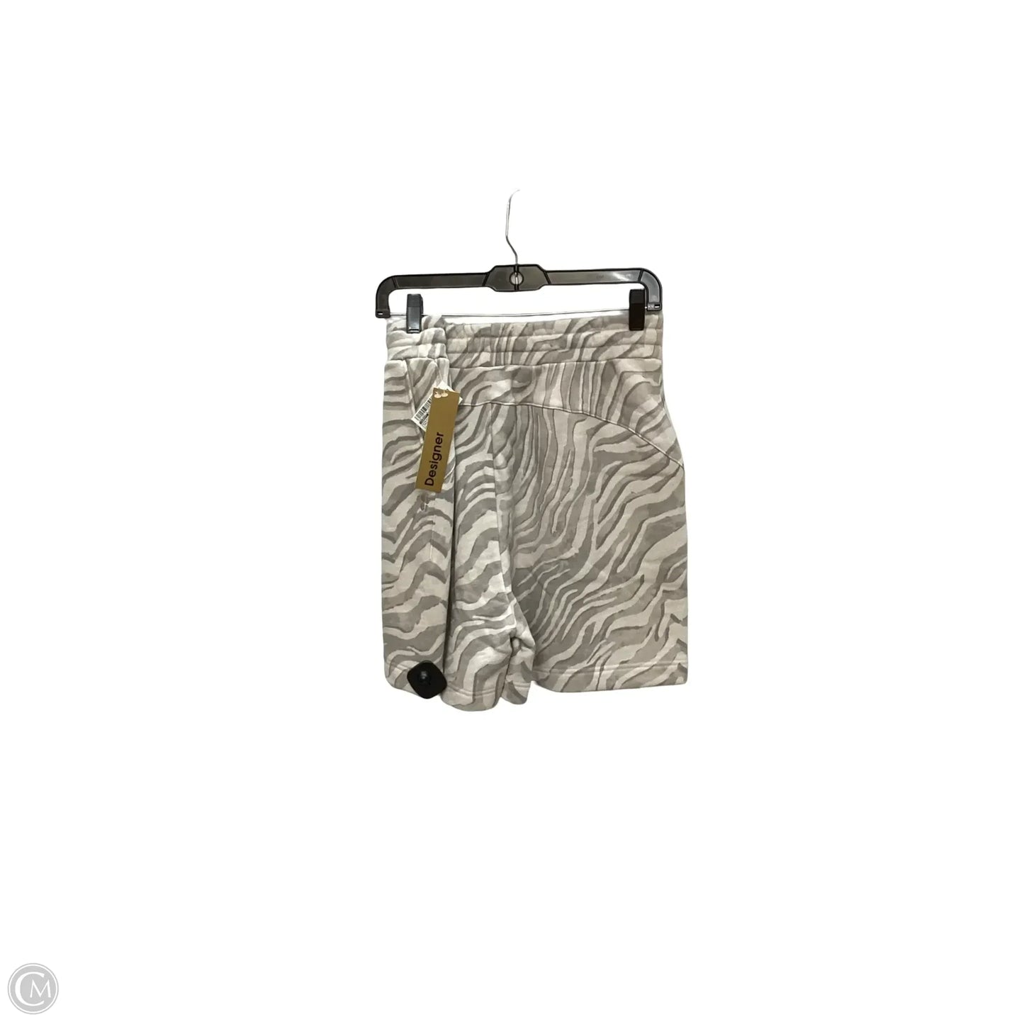 Designer Athletic Shorts By Sweaty Betty In Grey, Size: L