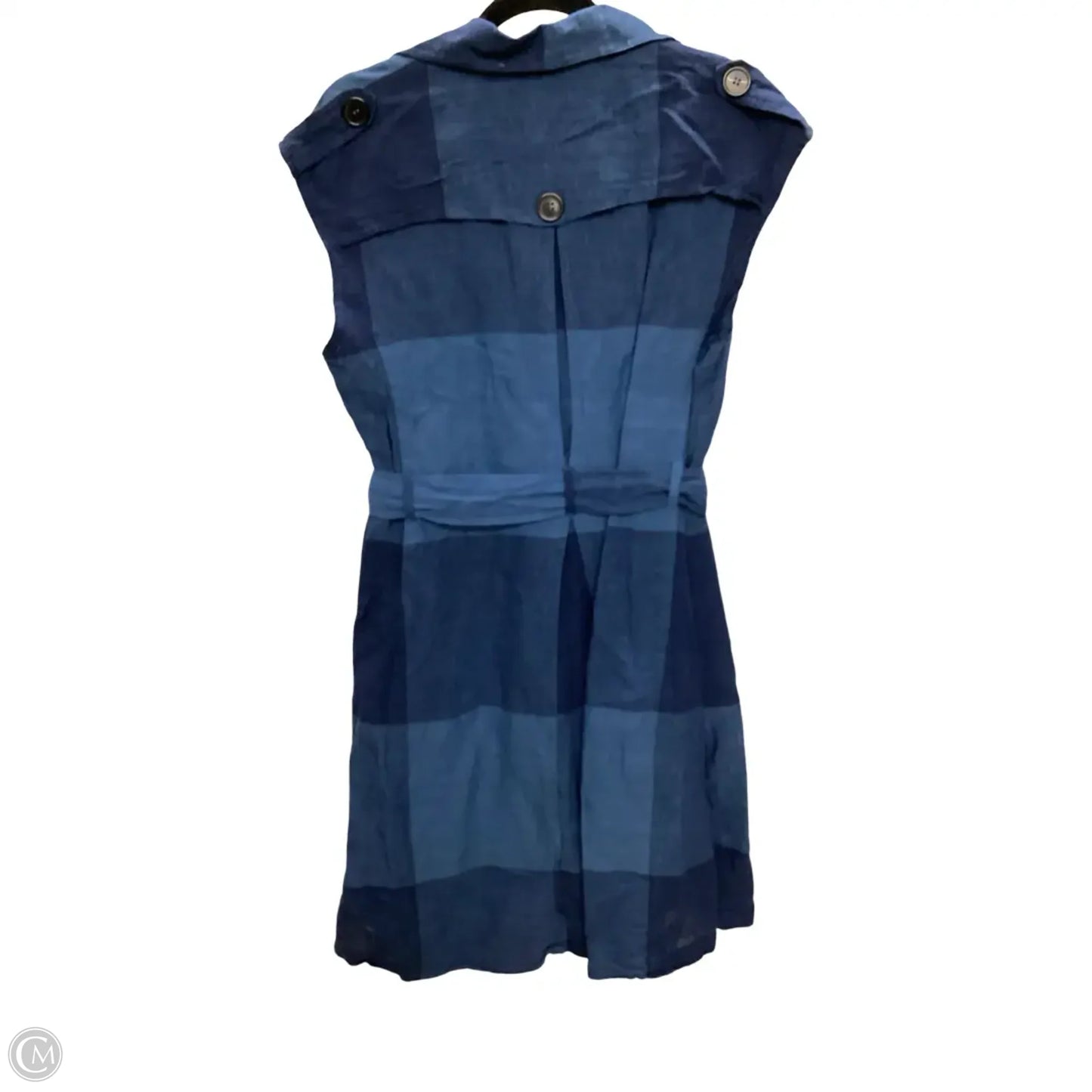 Dress Casual Midi By Eva Franco In Blue, Size: M
