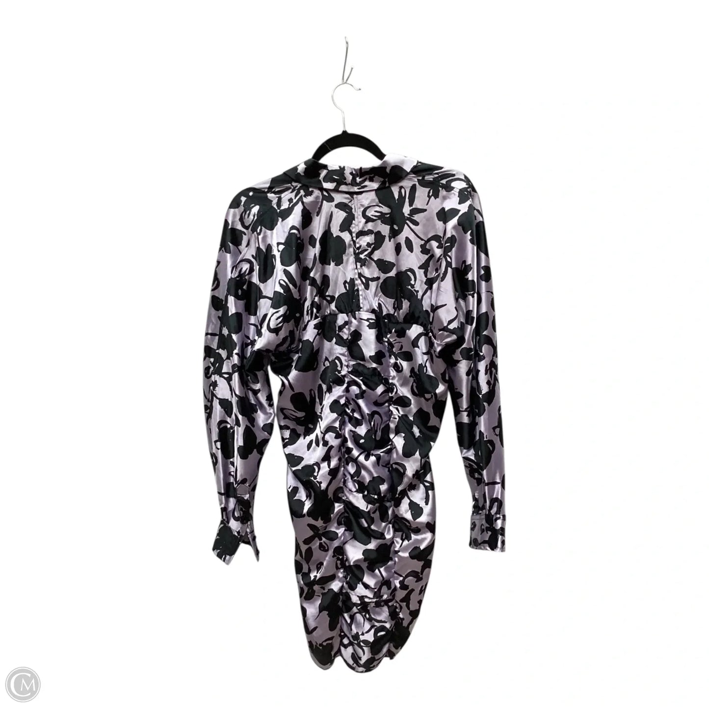 Dress Casual Midi By Zara In Purple, Size: M