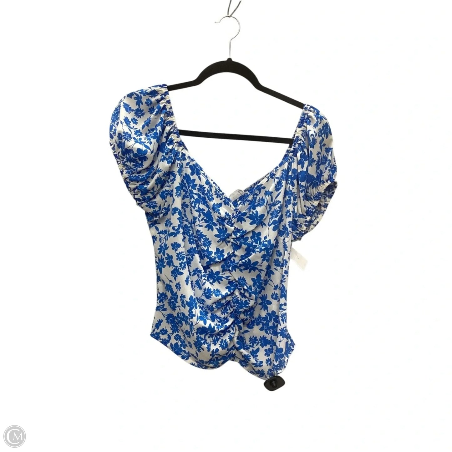 Top Short Sleeve By Sienna Sky In Blue, Size: Xl