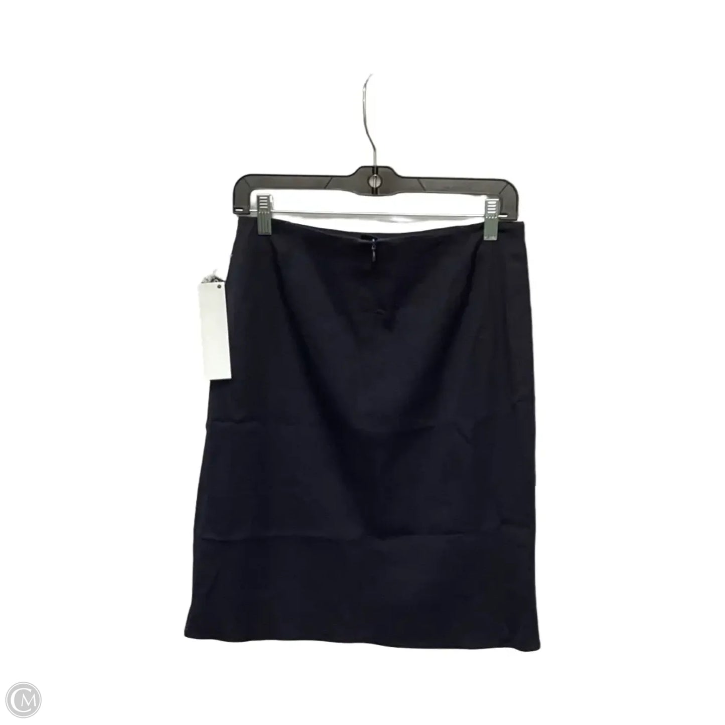 Designer Skirt Midi By Armani Collezoni In Navy, Size: 4
