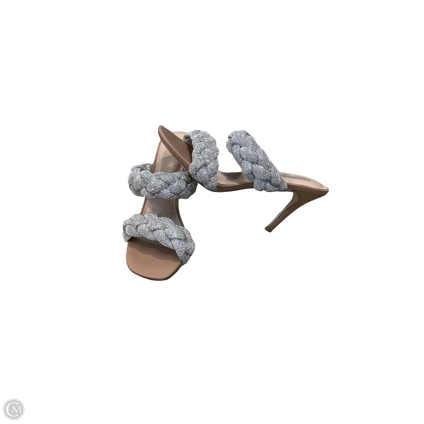 Shoes Heels Stiletto By Cushionaire In Silver, Size: 7