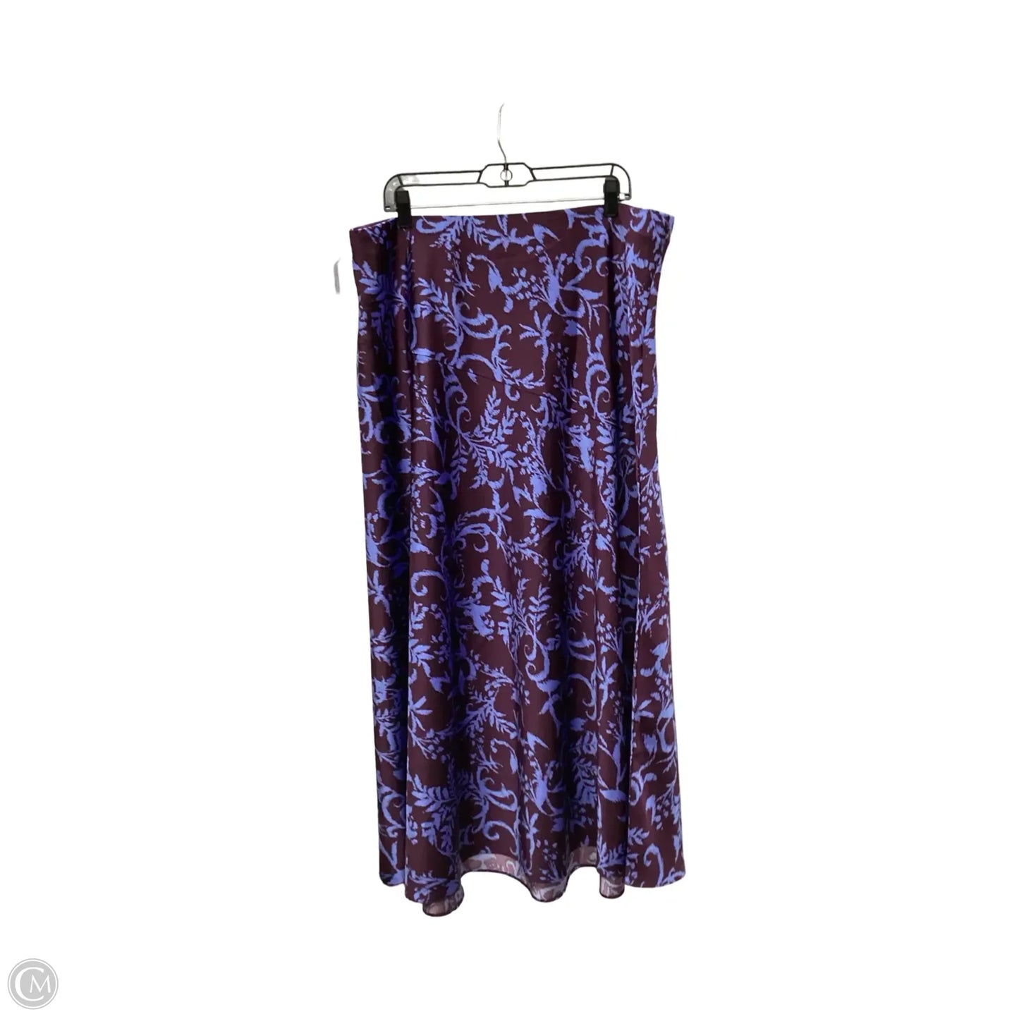 Skirt Midi By Soft Surroundings In Purple, Size: 1x