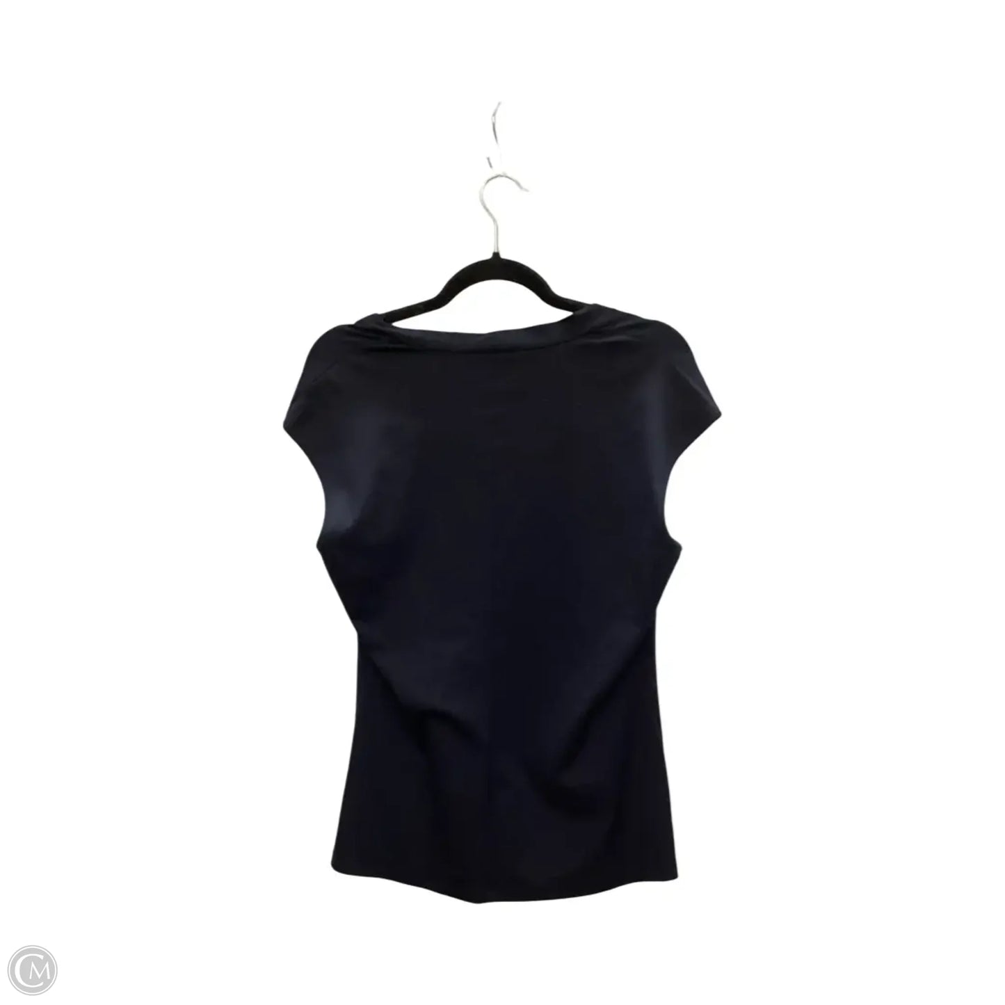 Designer Blouse Designer By Lafayette 148 In Navy, Size: Xl