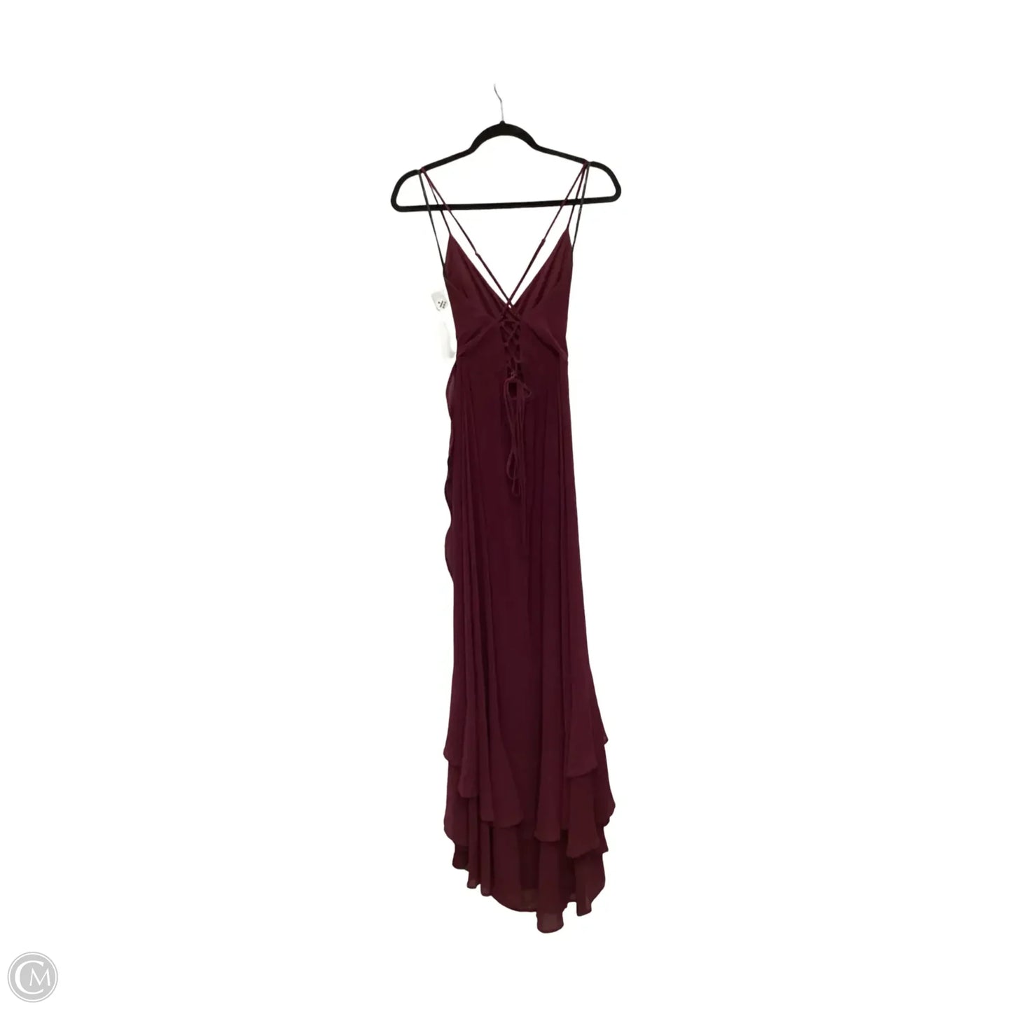 Dress Party Long By Lulus In Red, Size: M